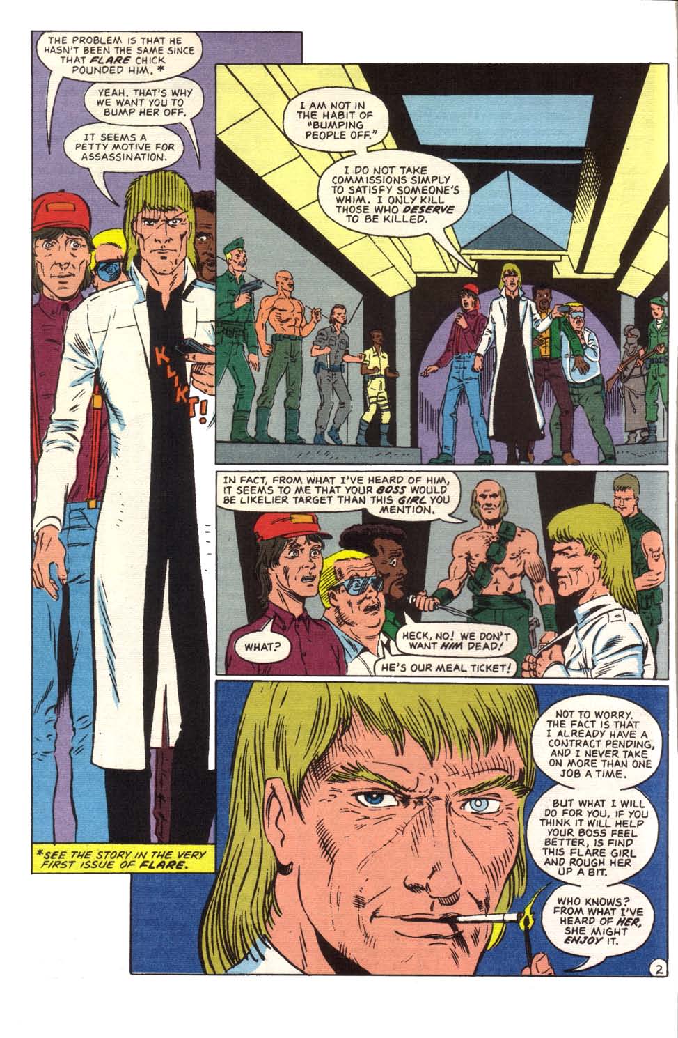 Read online Flare (1990) comic -  Issue #5 - 4
