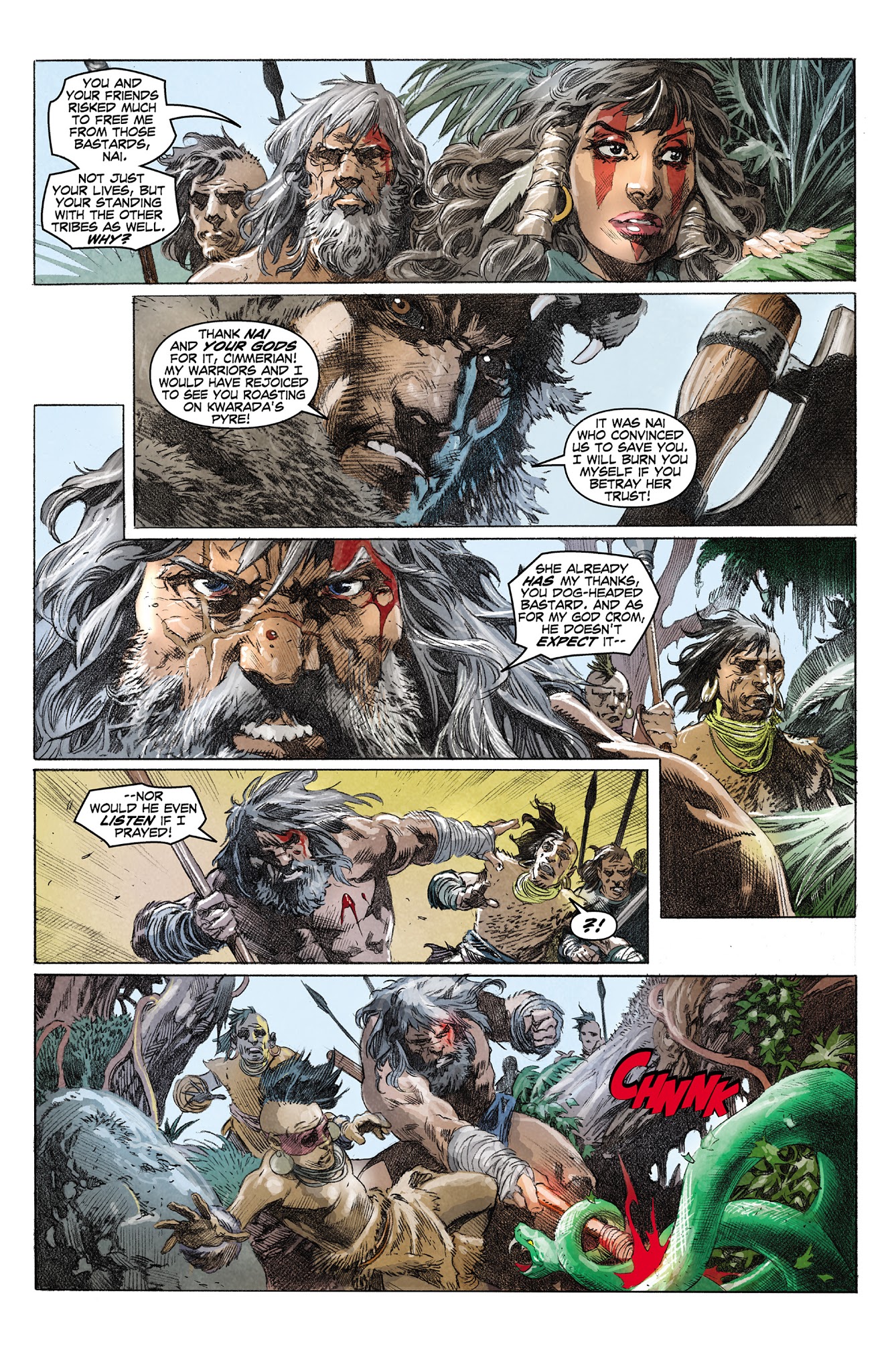 Read online King Conan: Wolves Beyond the Border comic -  Issue #3 - 4