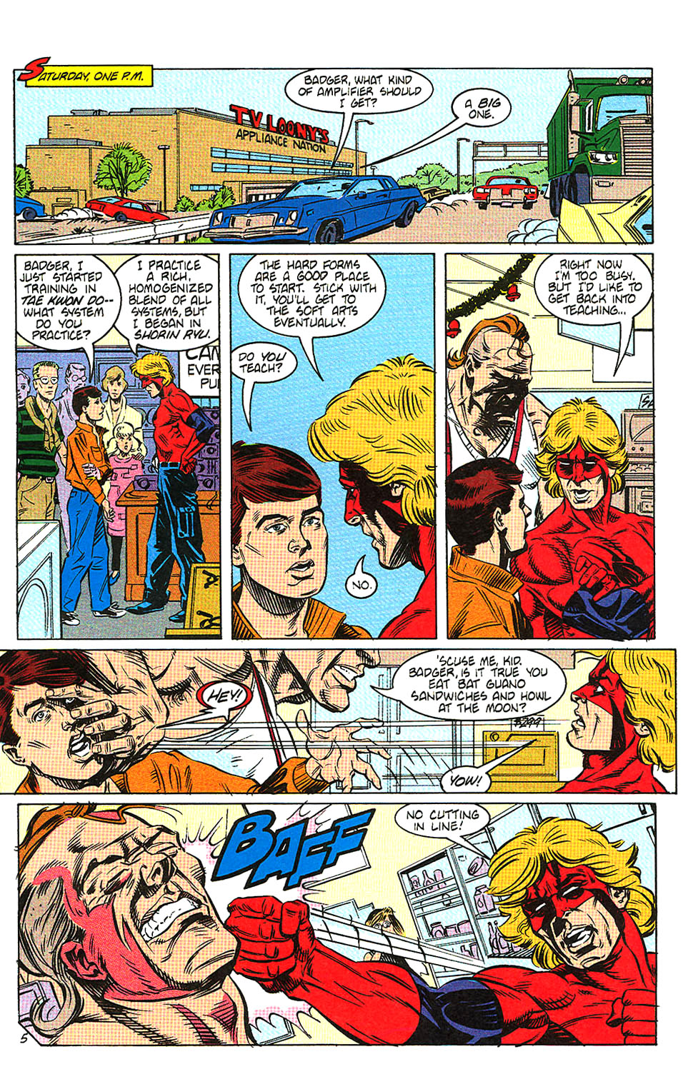 Read online The Badger comic -  Issue #22 - 7