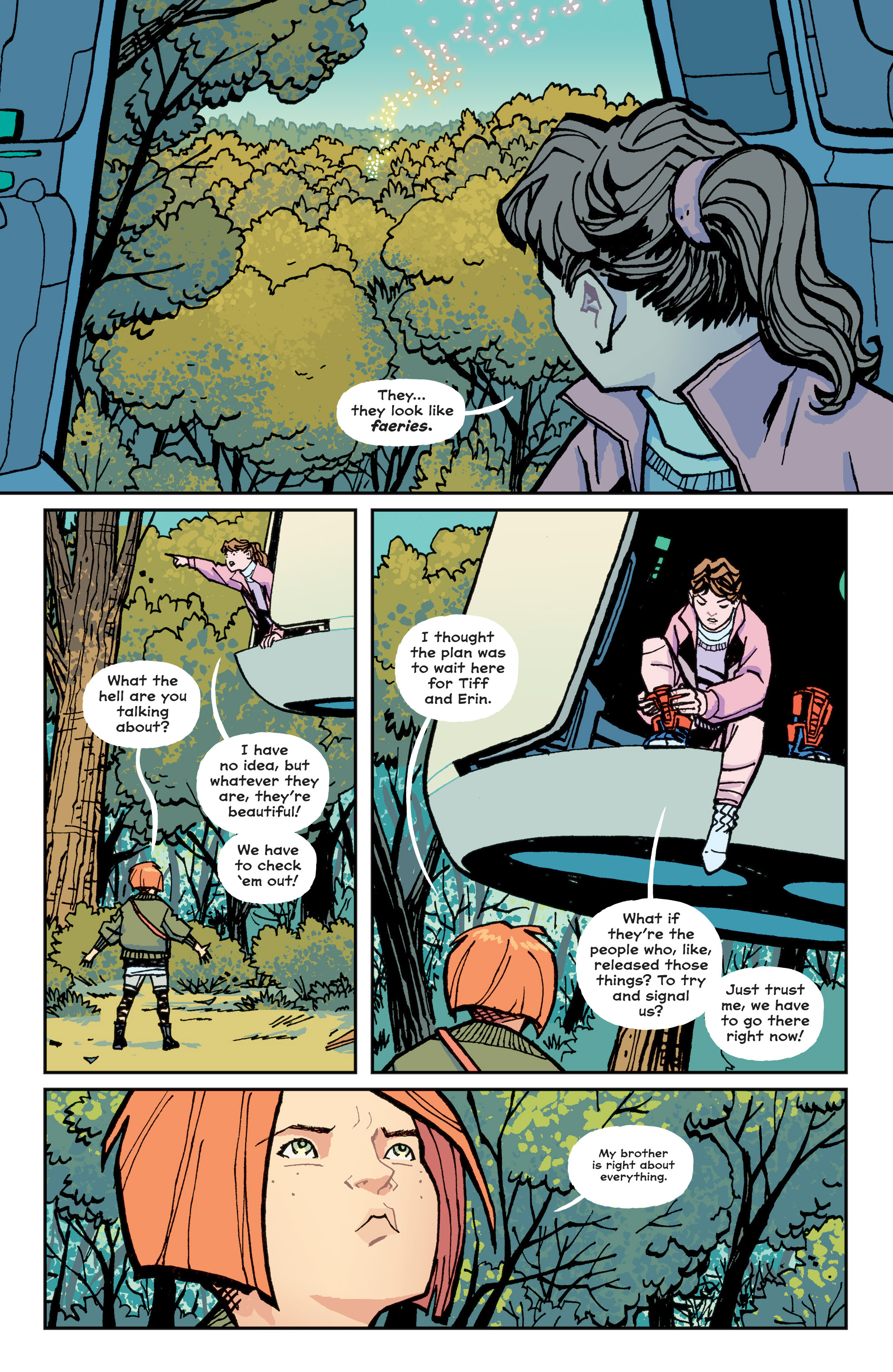 Read online Paper Girls comic -  Issue #13 - 13
