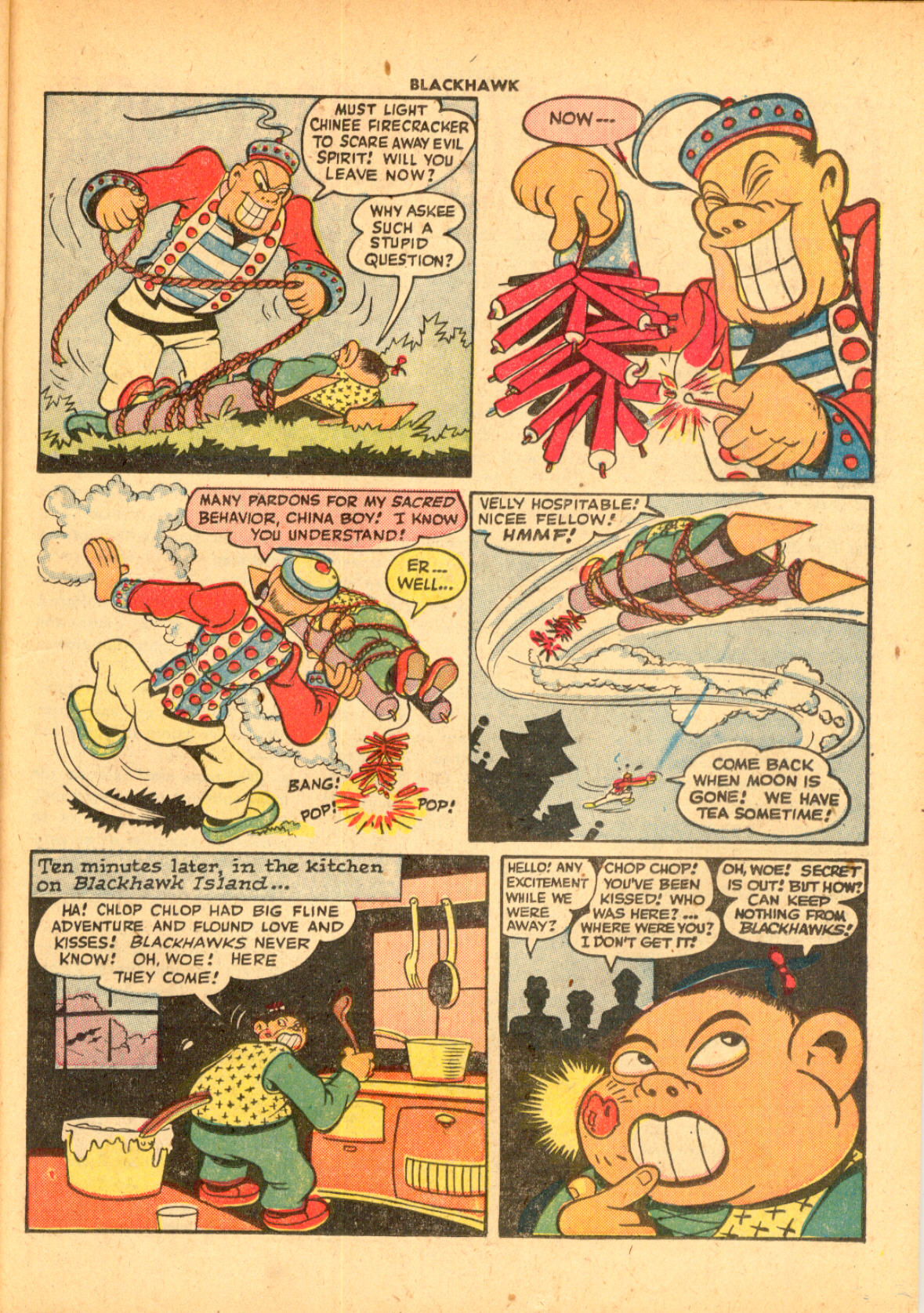 Read online Blackhawk (1957) comic -  Issue #10 - 33