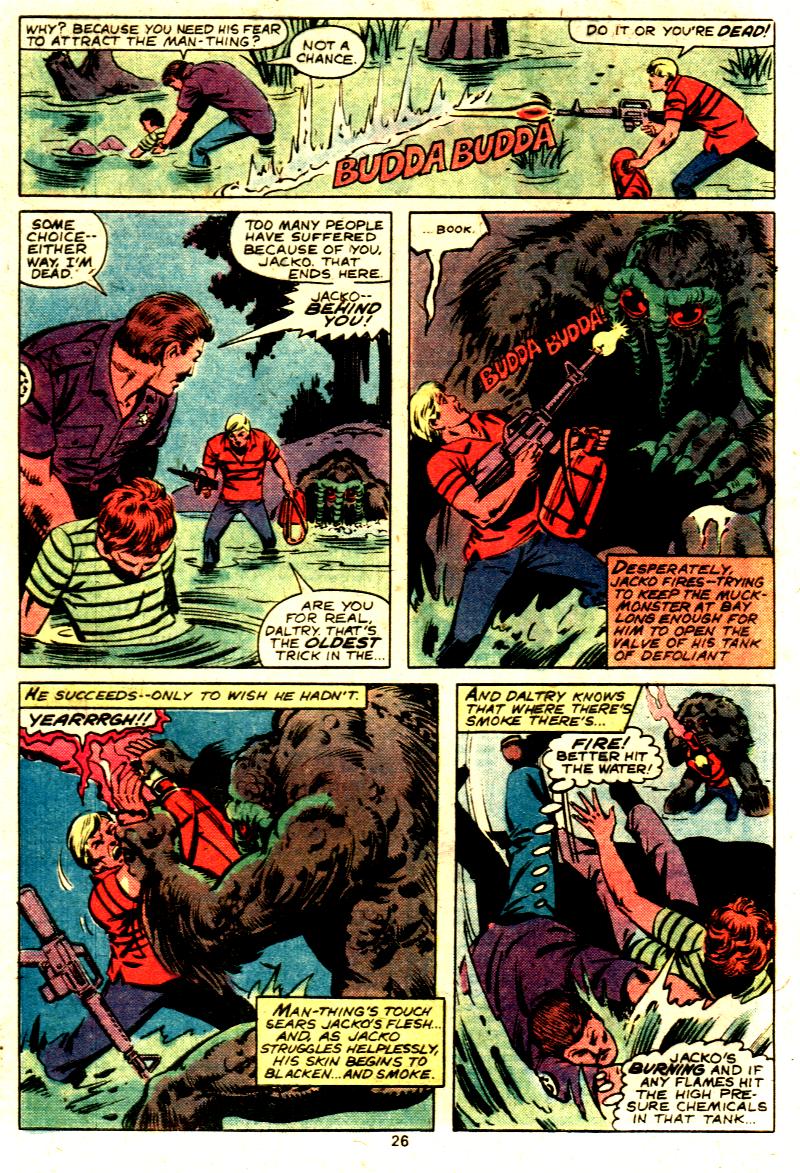 Read online Man-Thing (1979) comic -  Issue #6 - 16