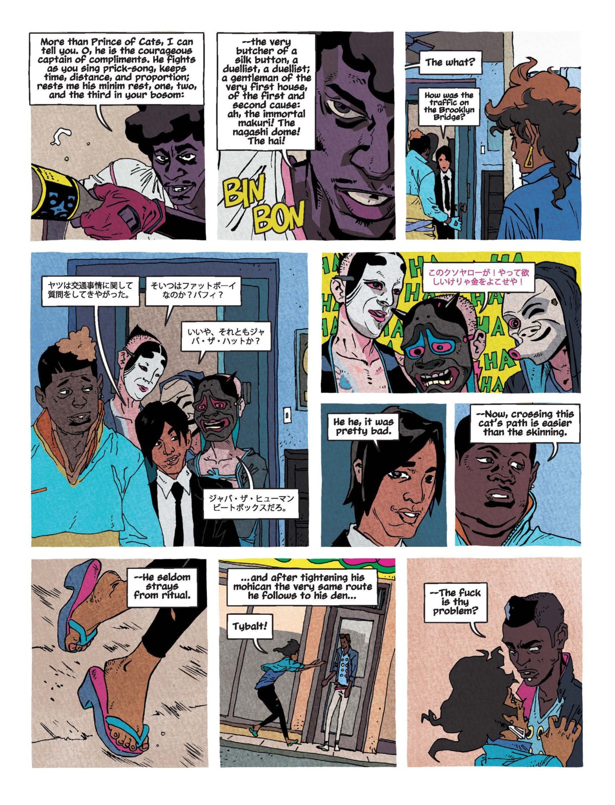 Read online Prince of Cats comic -  Issue # TPB - 69