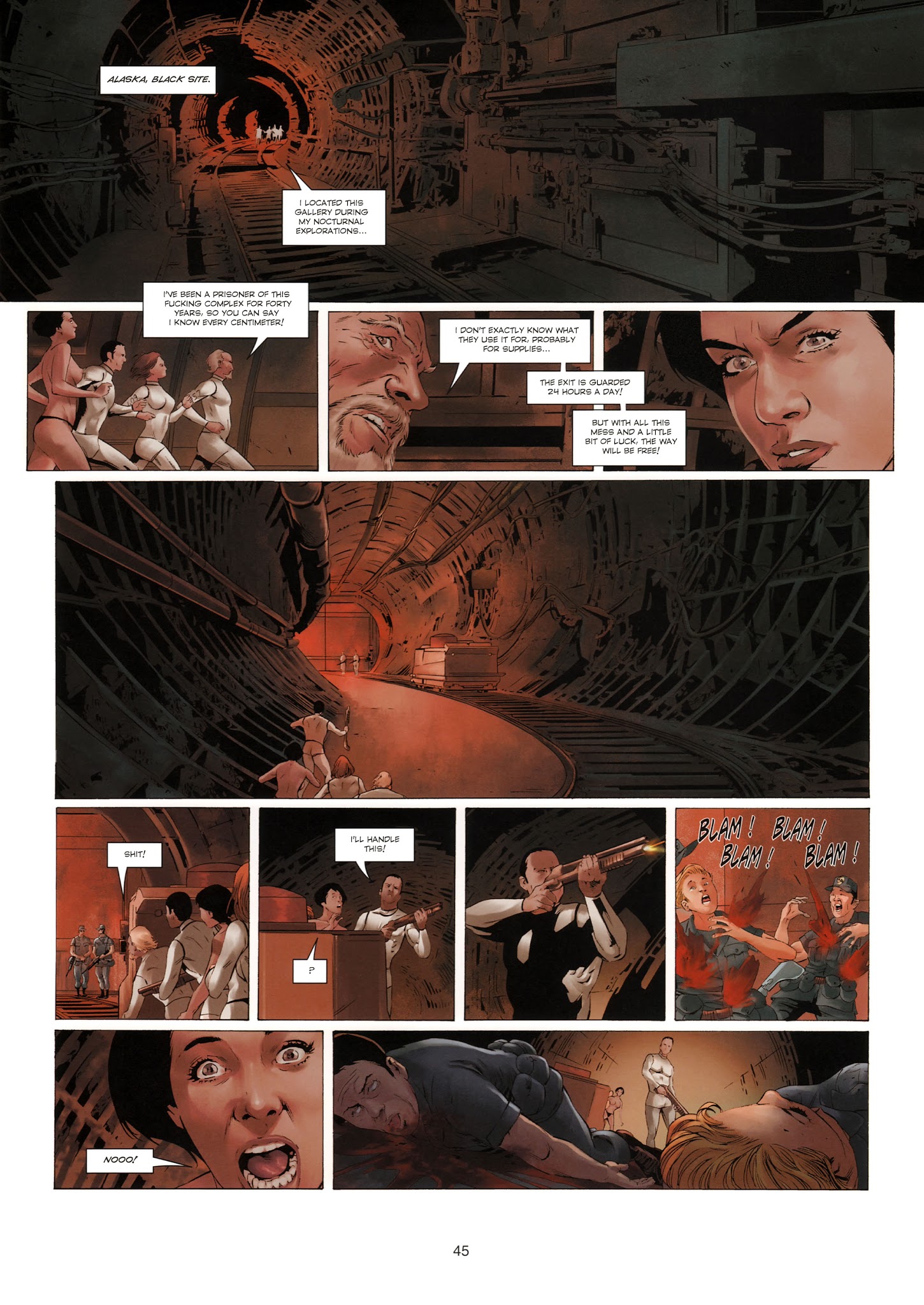 Read online Prometheus comic -  Issue #10 - 46