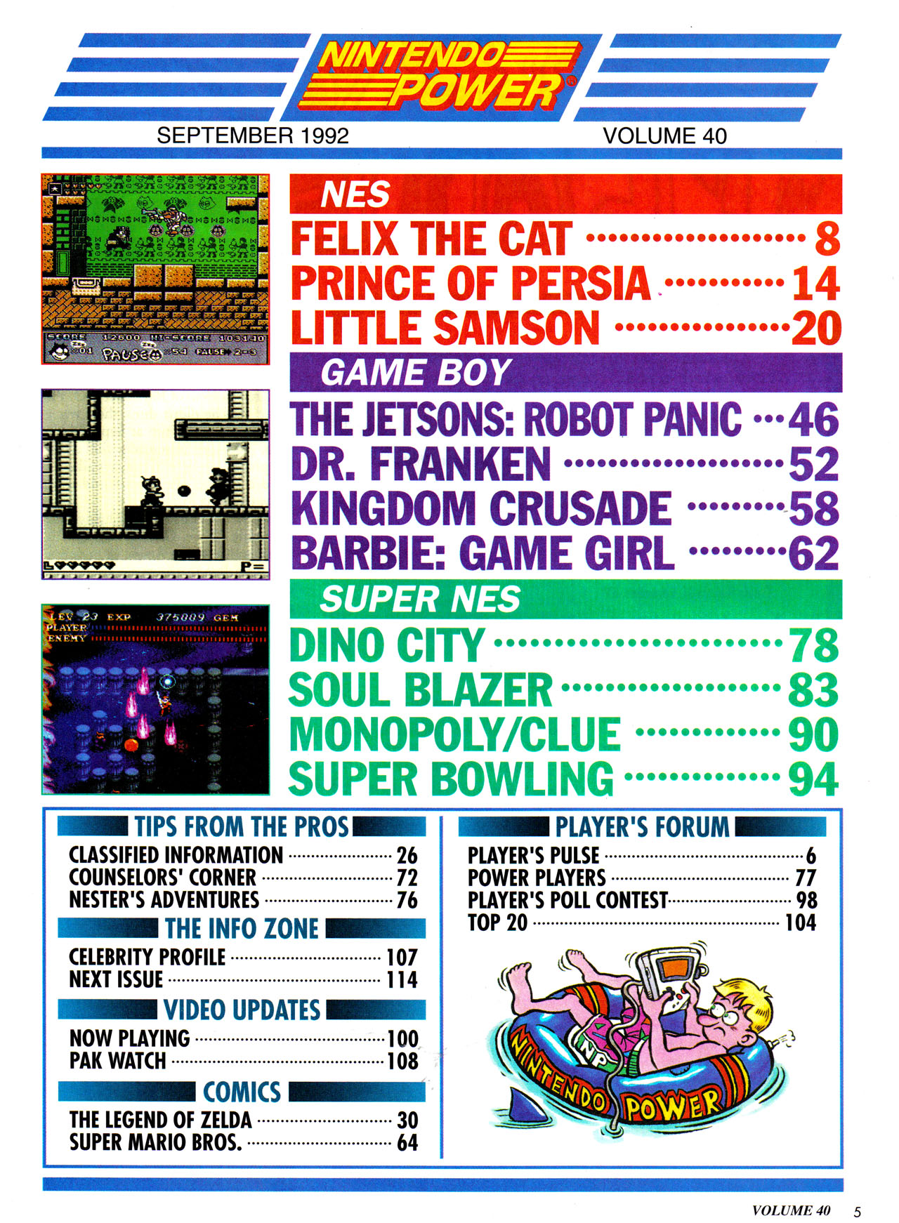 Read online Nintendo Power comic -  Issue #40 - 8