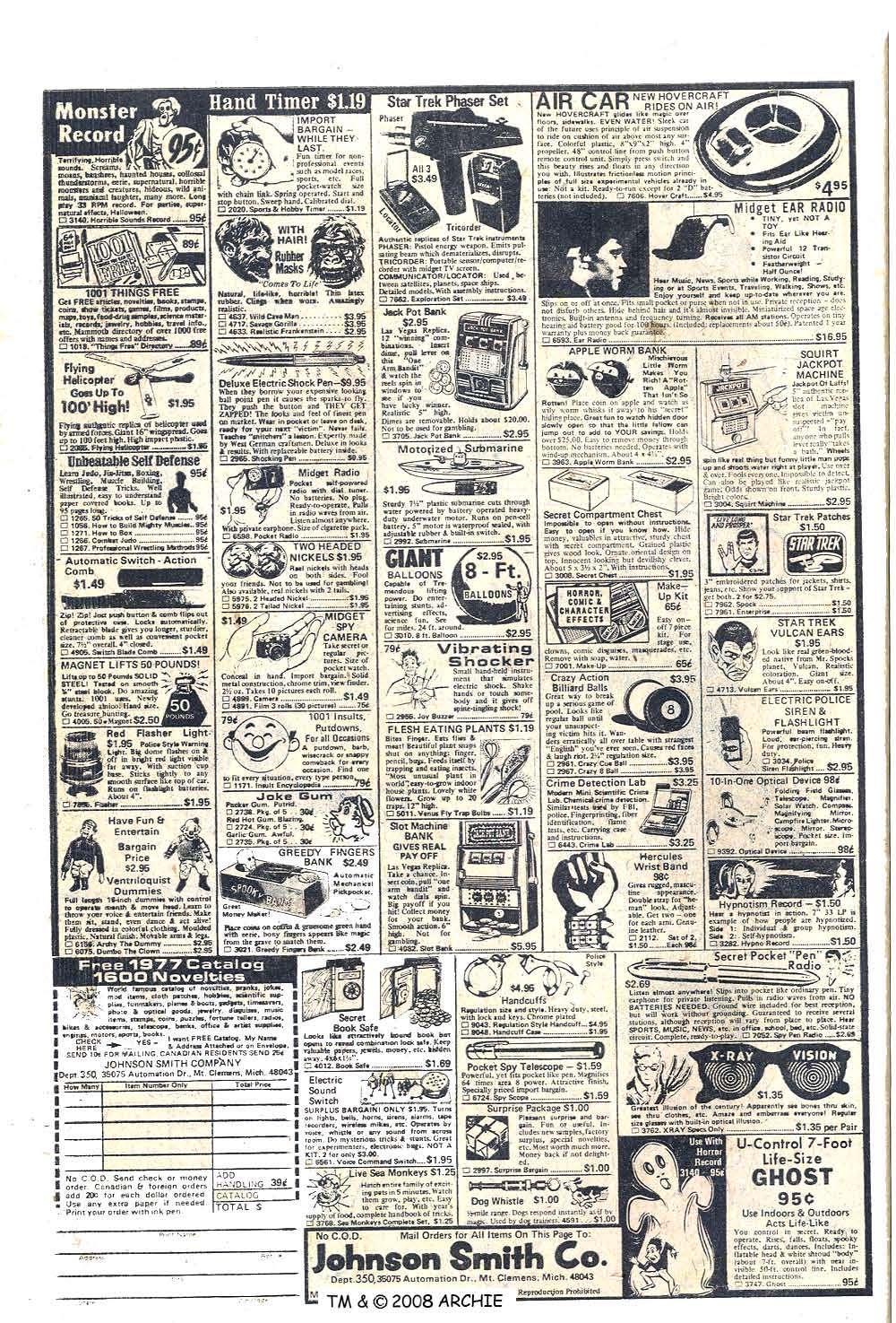 Read online Jughead (1965) comic -  Issue #272 - 34