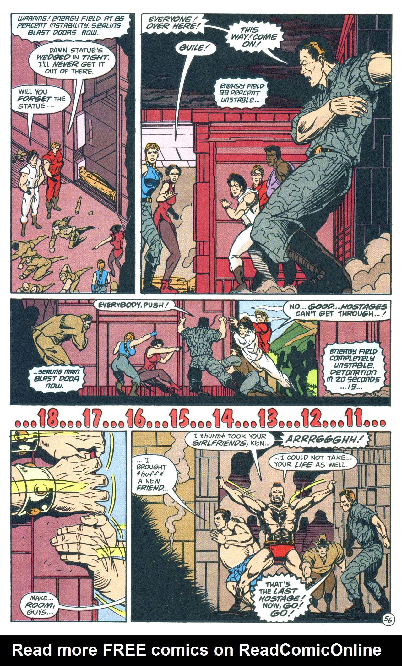 Read online Street Fighter: The Battle For Shadaloo comic -  Issue # Full - 57