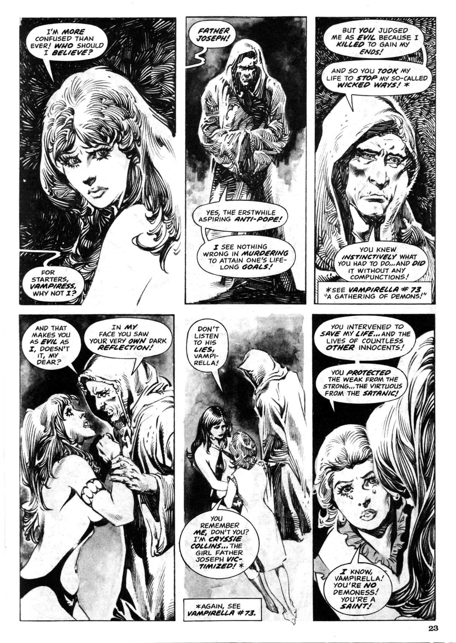 Read online Vampirella (1969) comic -  Issue #88 - 23