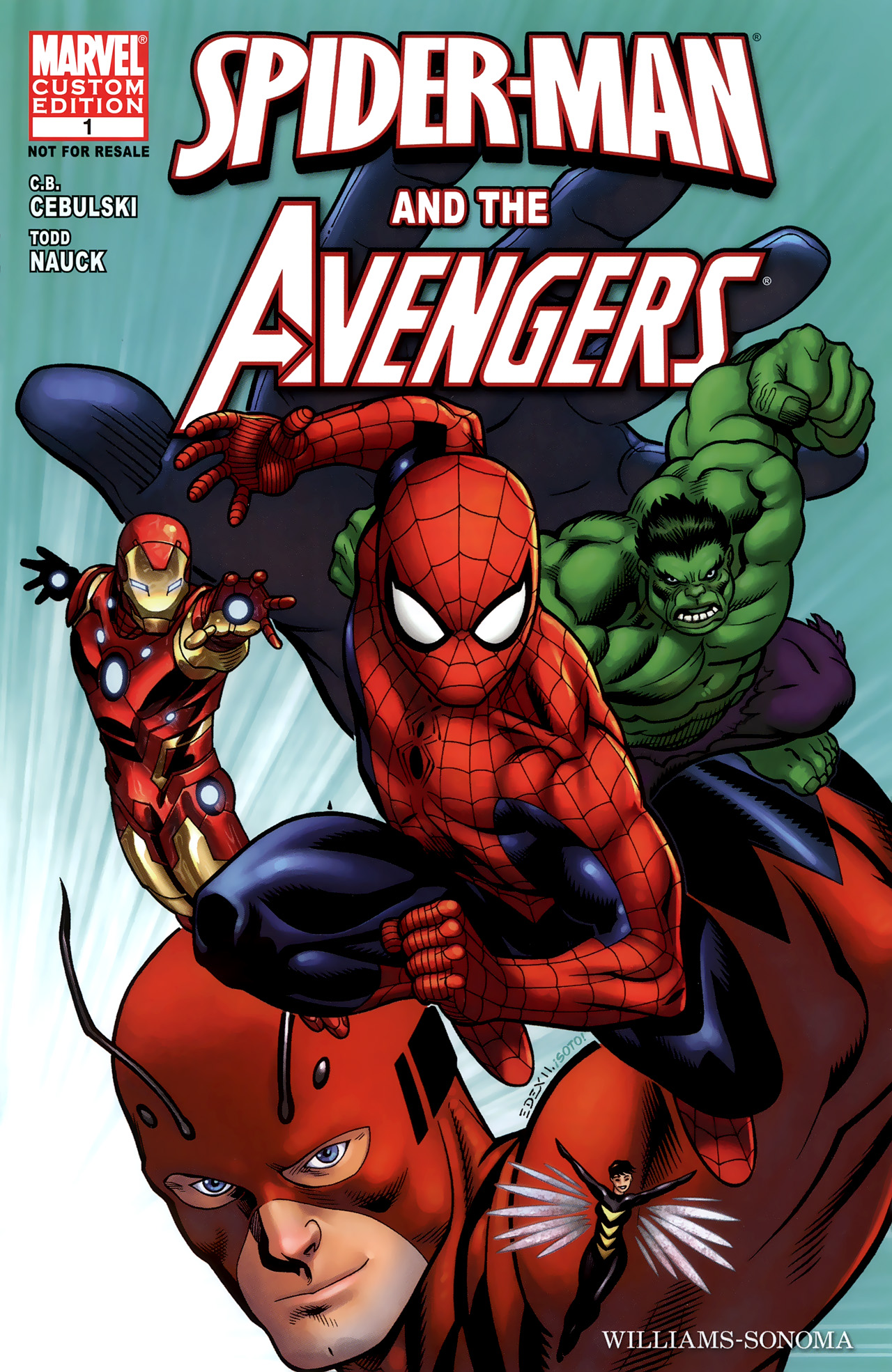 Read online Williams-Sonoma Spider-Man & The Avengers comic -  Issue # Full - 1