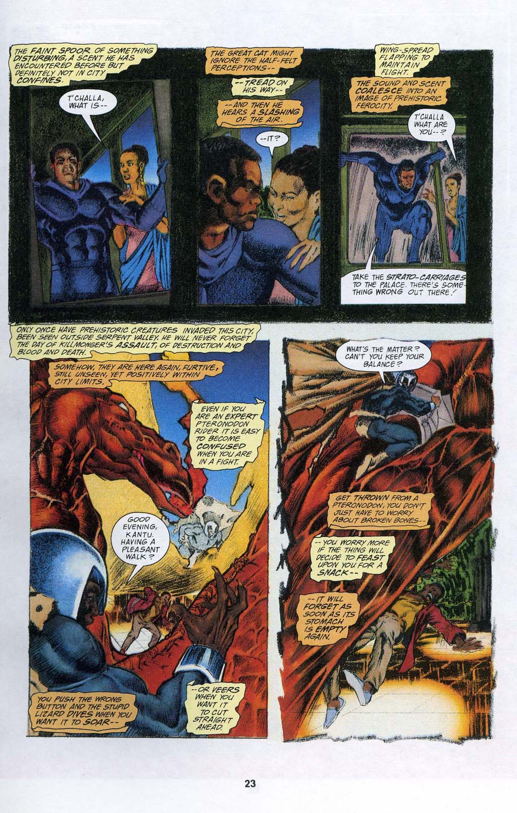 Read online Black Panther: Panther's Prey comic -  Issue #1 - 24