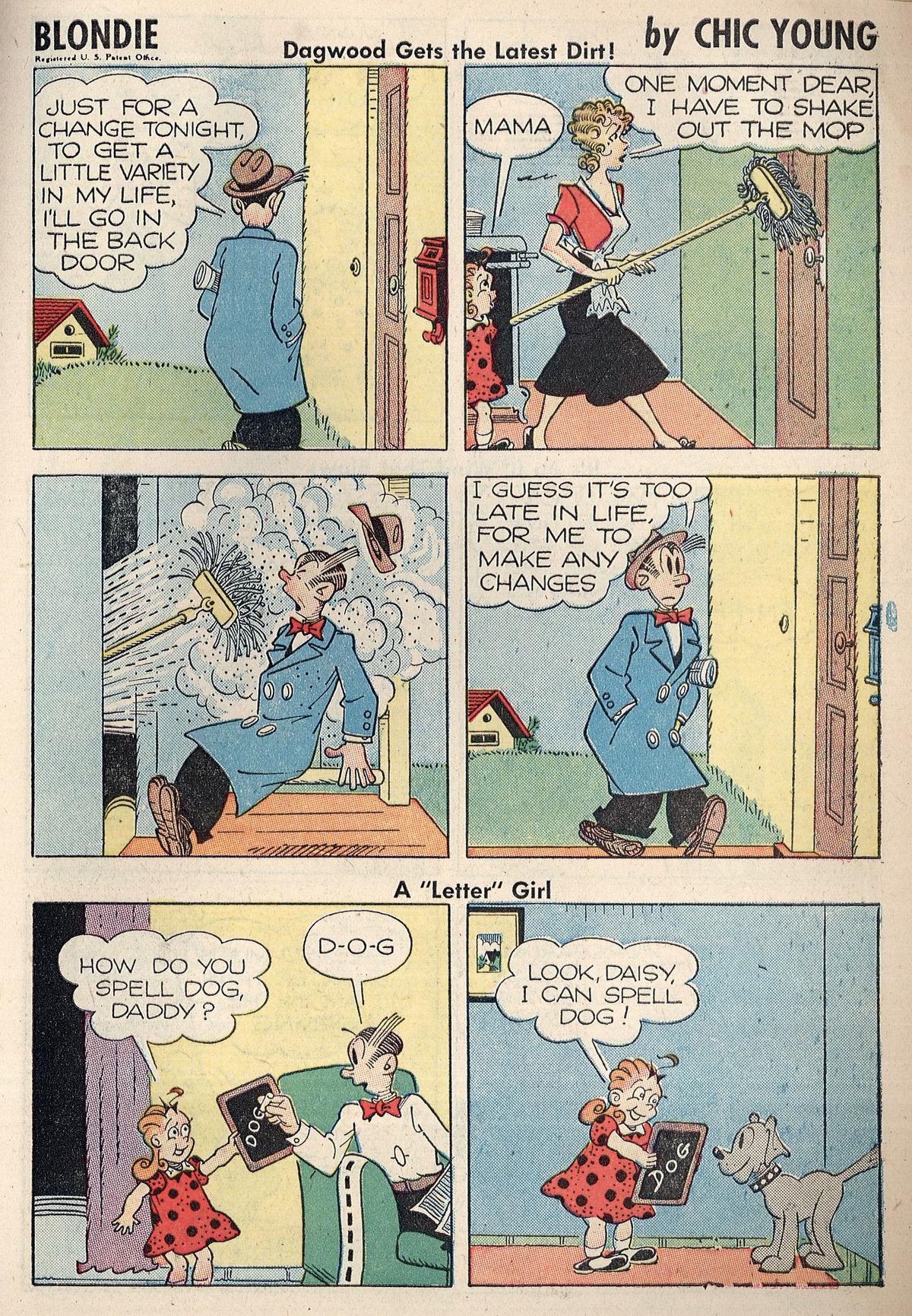 Read online Blondie Comics (1947) comic -  Issue #13 - 26