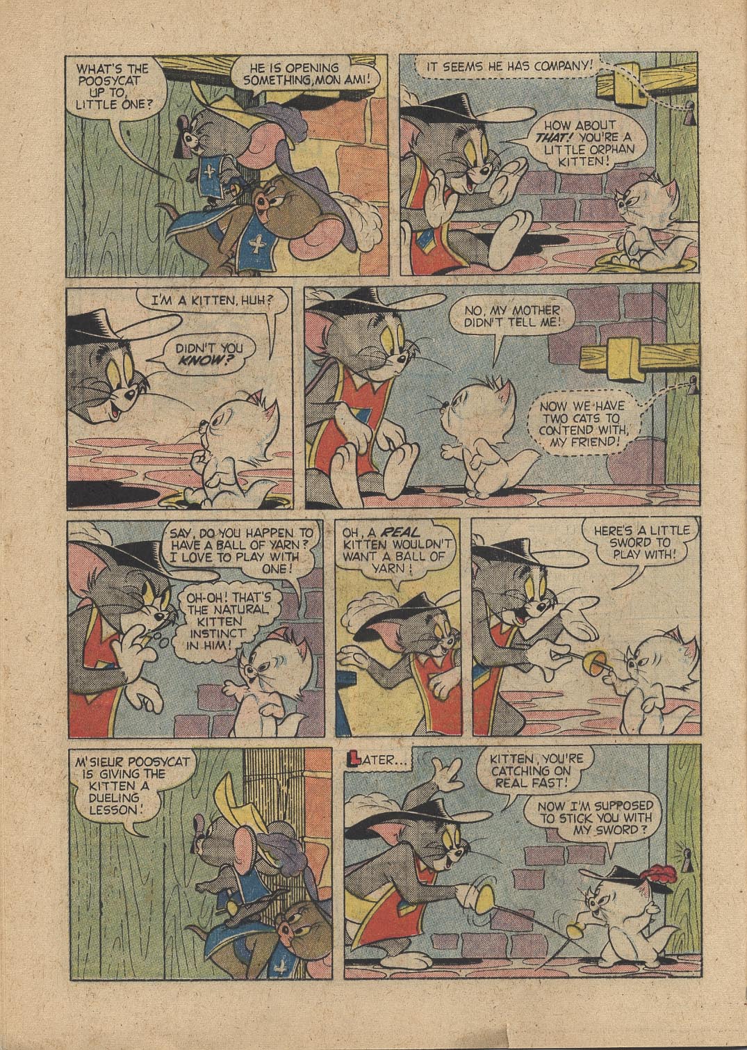 Read online M.G.M's The Mouse Musketeers comic -  Issue #11 - 12
