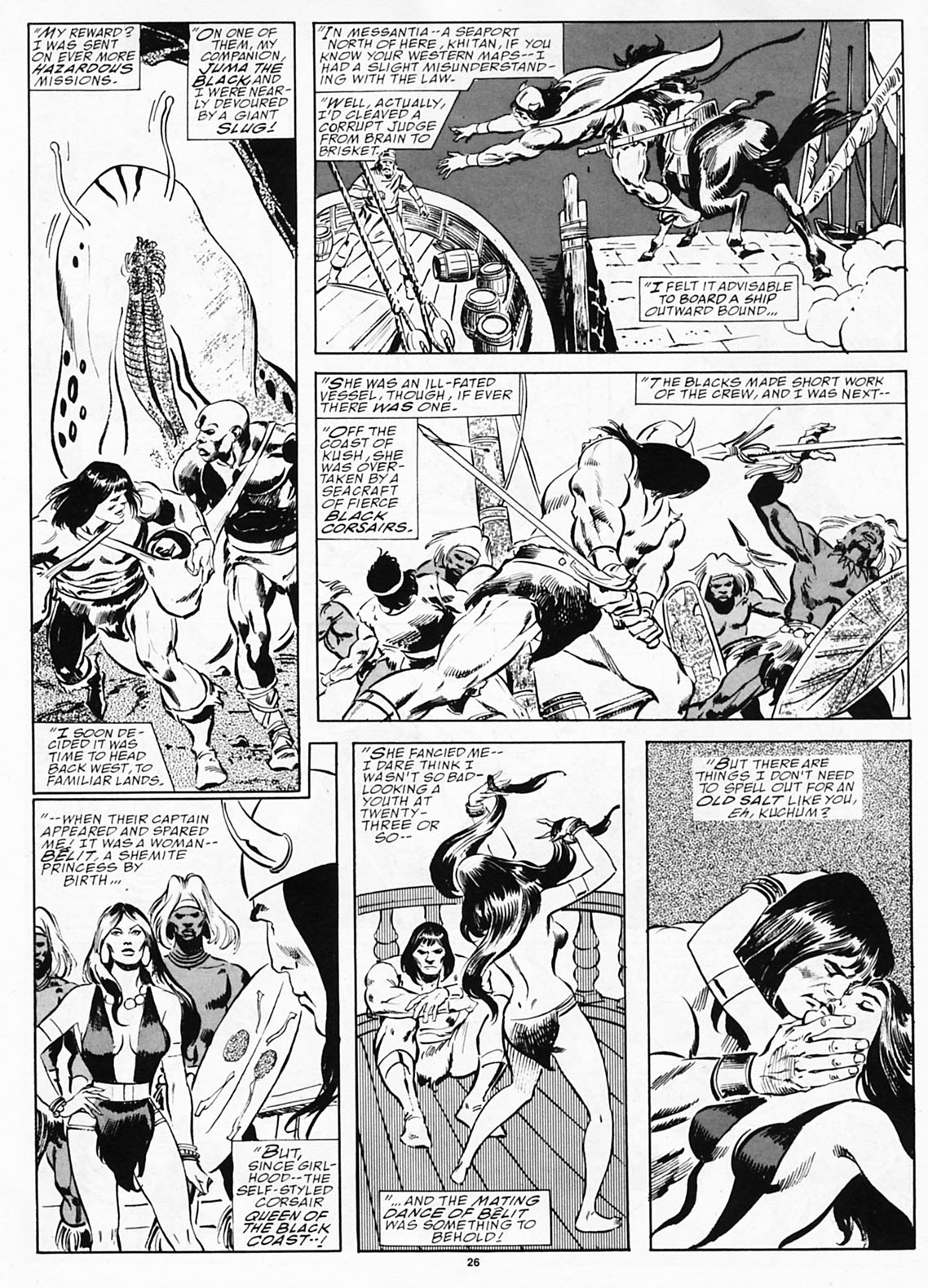 The Savage Sword Of Conan issue 190 - Page 28