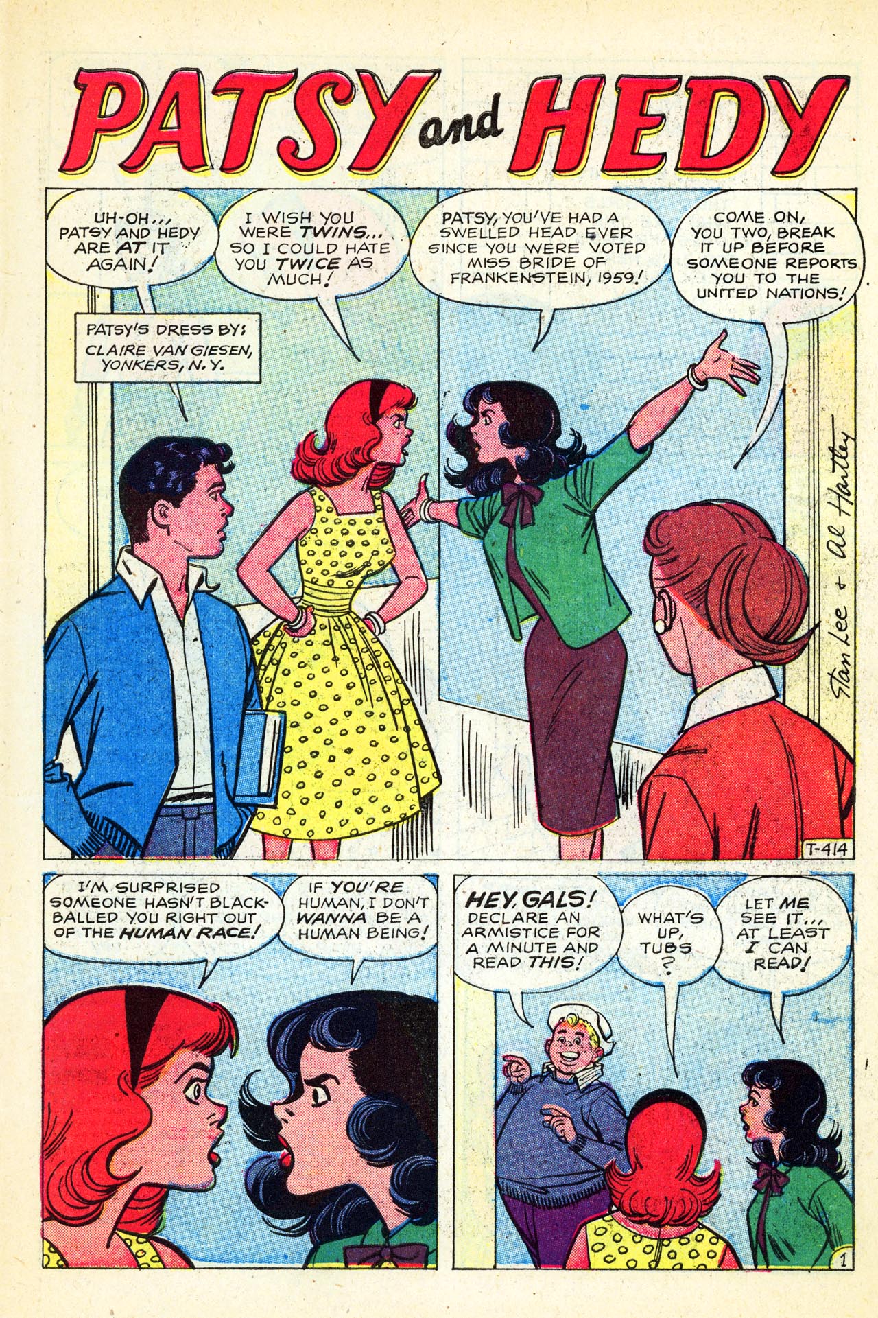 Read online Patsy and Hedy comic -  Issue #66 - 3