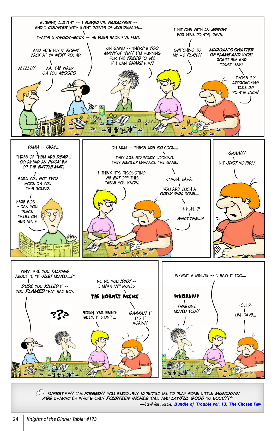 Read online Knights of the Dinner Table comic -  Issue #173 - 26
