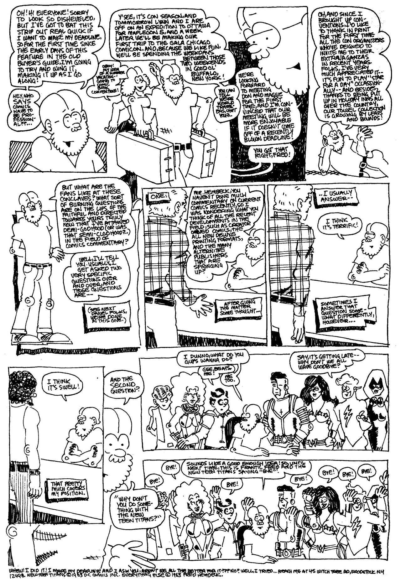 Read online The Nearly Complete Essential Hembeck Archives Omnibus comic -  Issue # TPB (Part 4) - 73