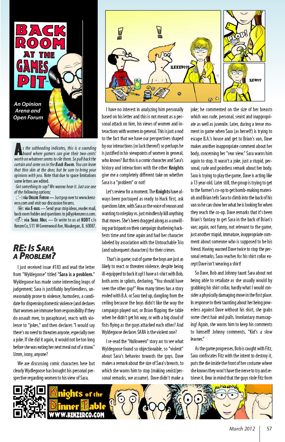 Read online Knights of the Dinner Table comic -  Issue #185 - 59