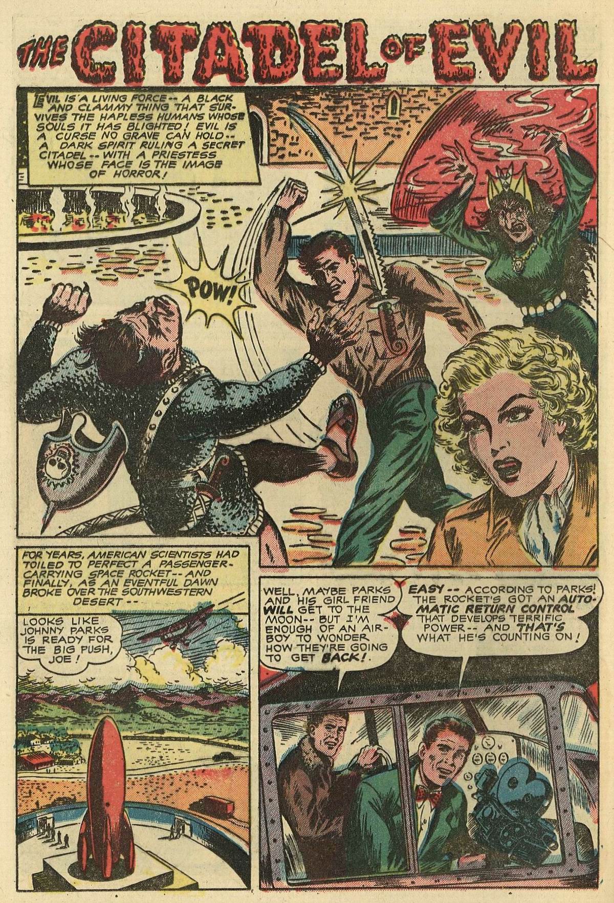 Read online Adventures Into The Unknown comic -  Issue #27 - 42