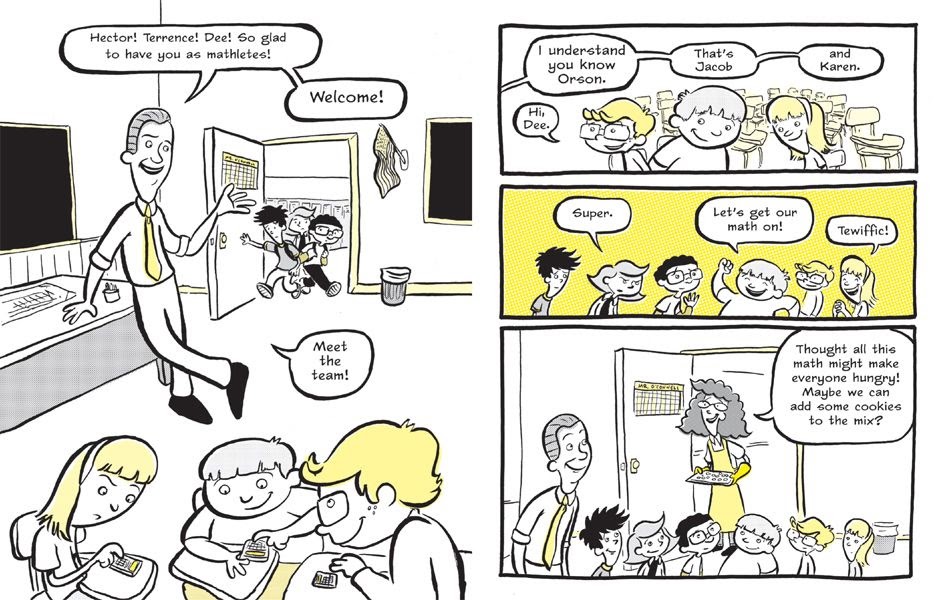 Read online Lunch Lady and the Mutant Mathletes comic -  Issue # Full - 9