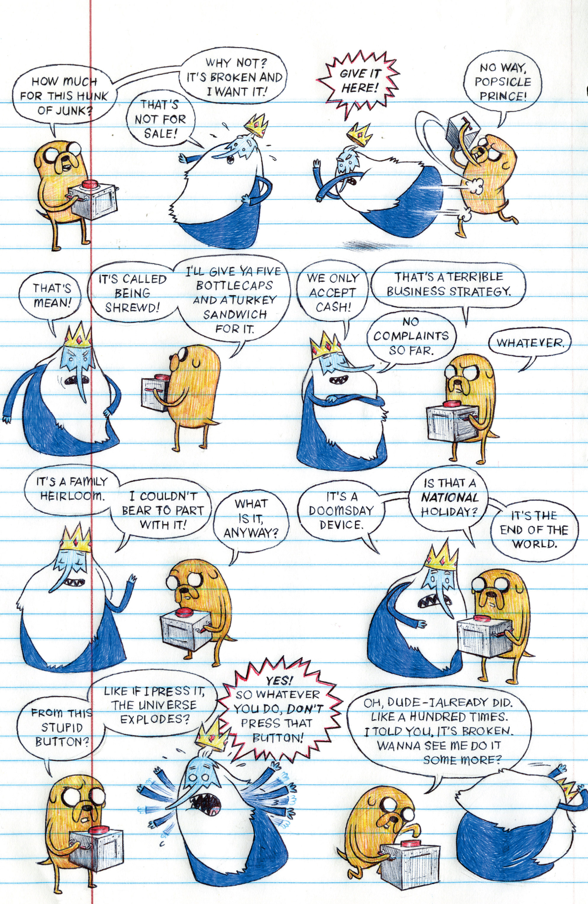 Read online Adventure Time Sugary Shorts comic -  Issue # TPB 1 - 91