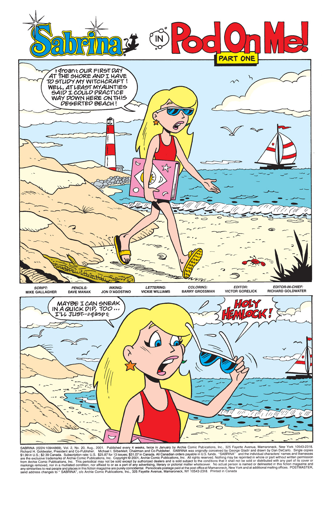 Read online Sabrina the Teenage Witch (2000) comic -  Issue #20 - 2