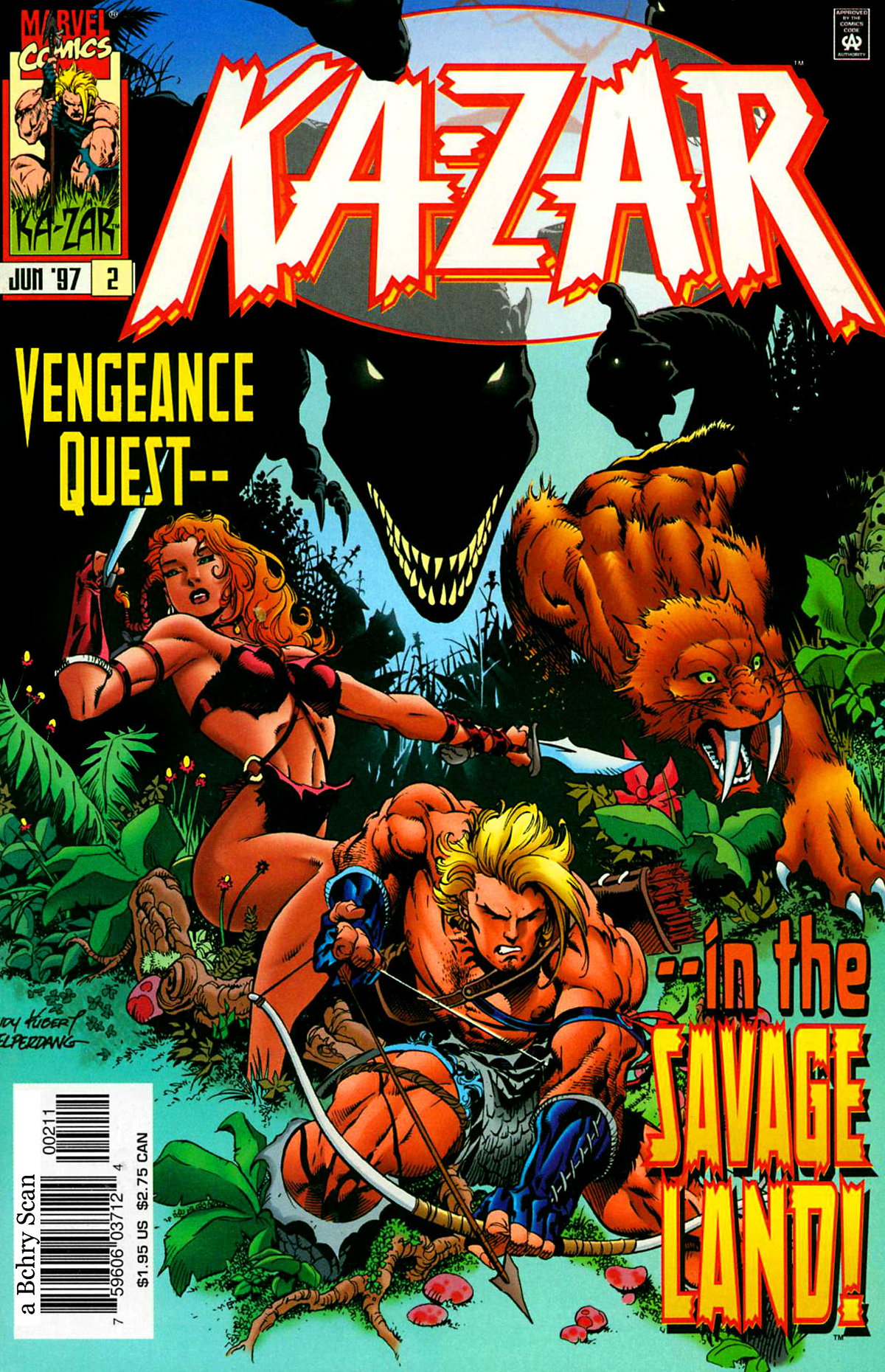 Read online Ka-Zar (1997) comic -  Issue #2 - 1