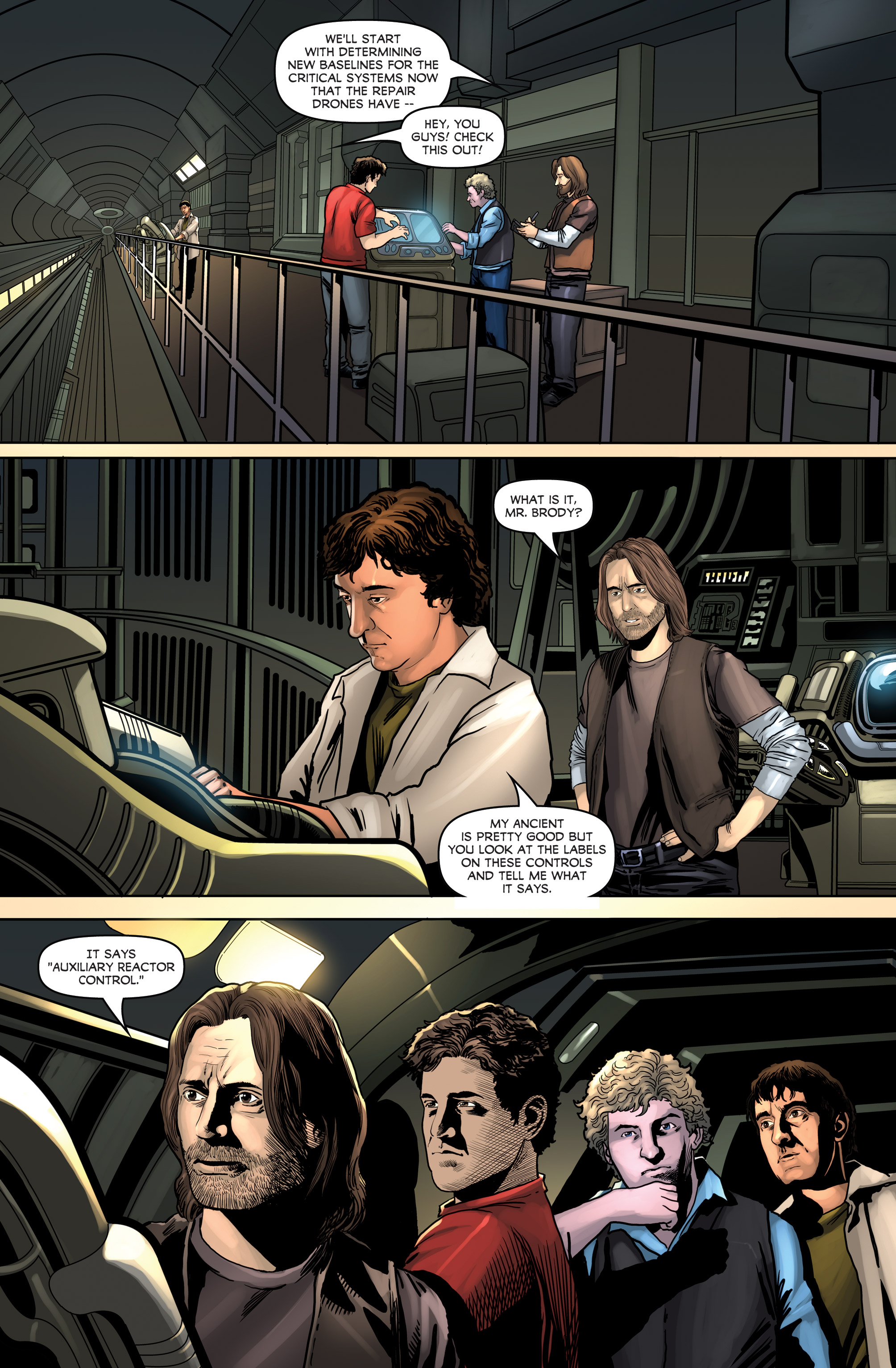Read online Stargate Universe comic -  Issue #4 - 4