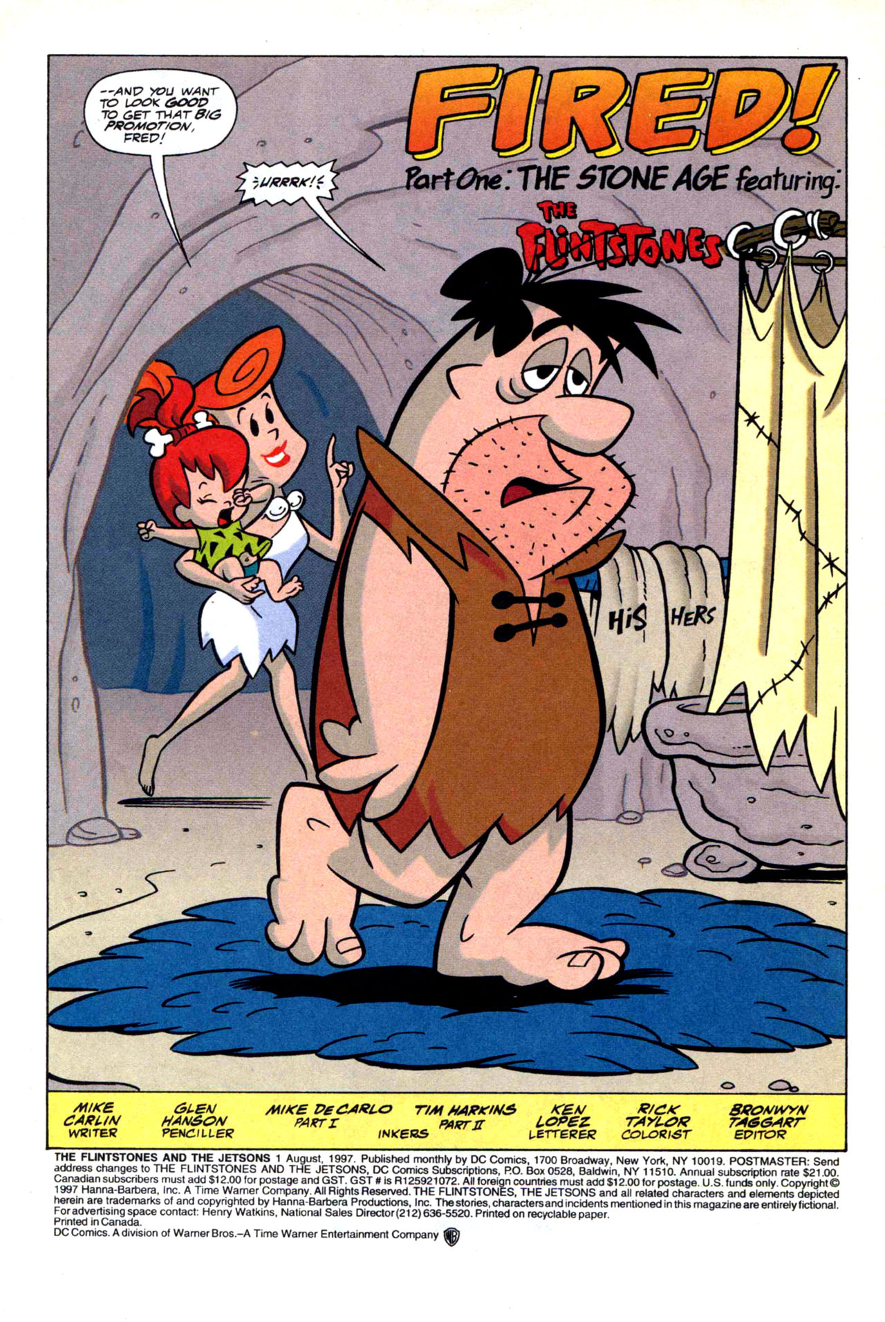 Read online The Flintstones and the Jetsons comic -  Issue #1 - 4