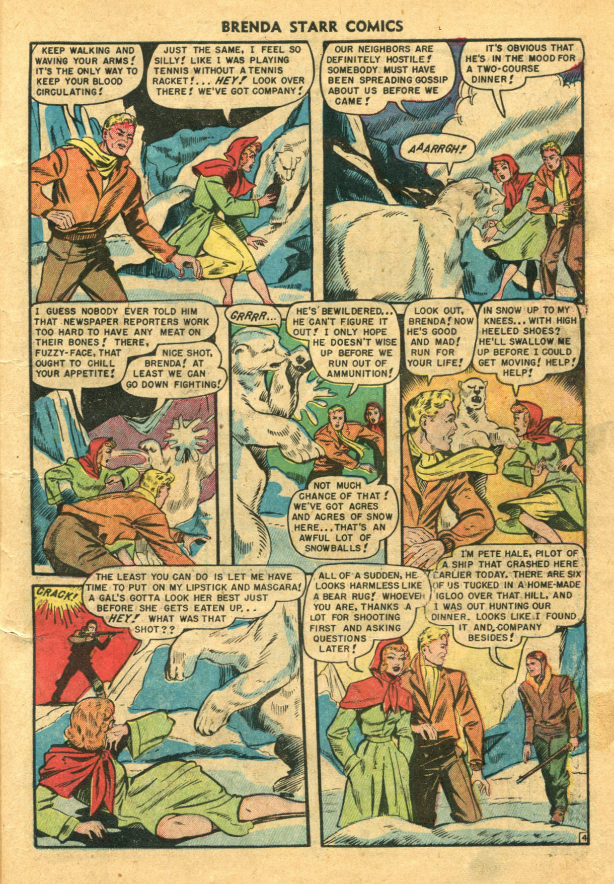 Read online Brenda Starr (1948) comic -  Issue #9 - 15