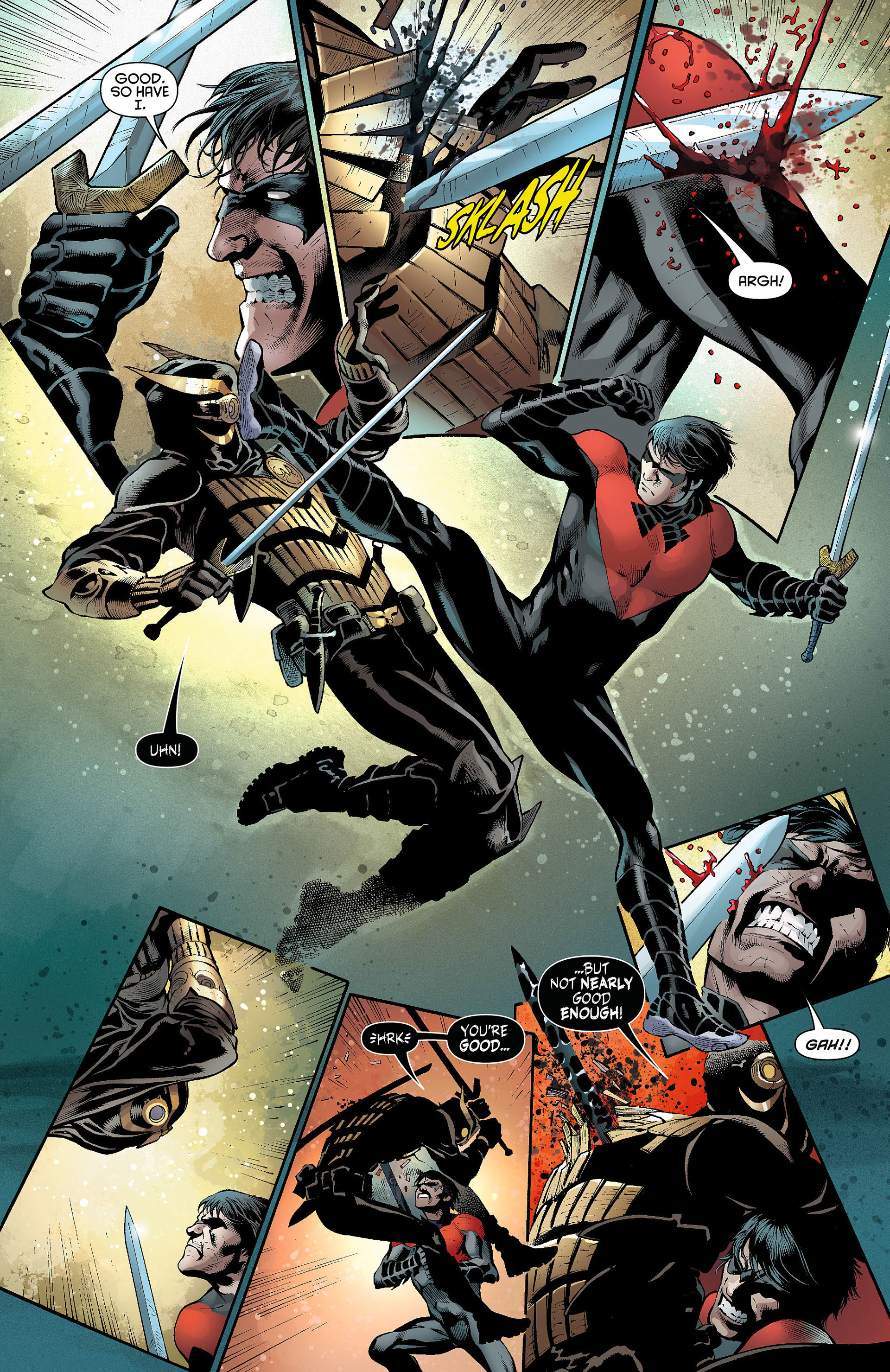 Read online Nightwing (2011) comic -  Issue #8 - 16
