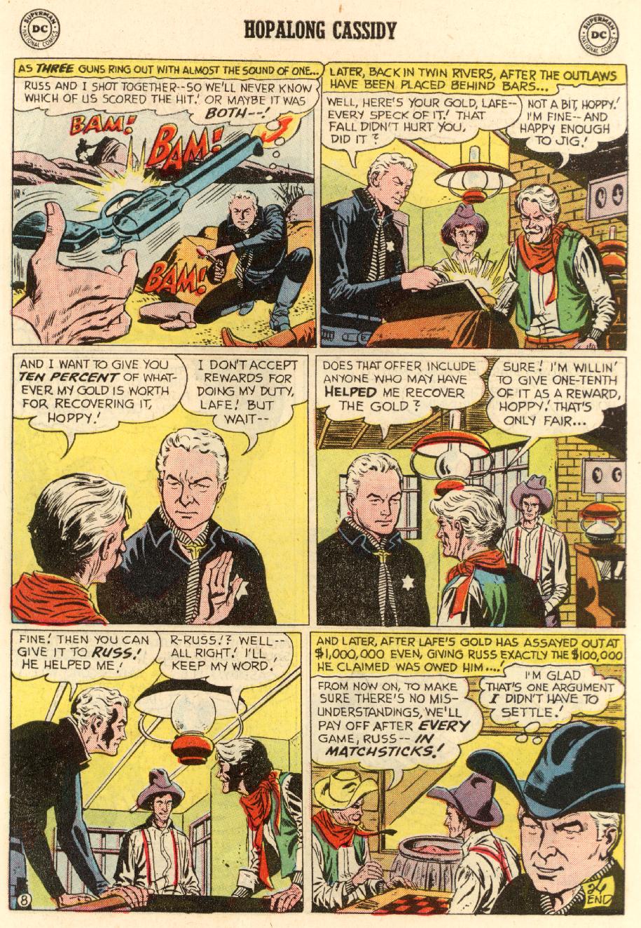 Read online Hopalong Cassidy comic -  Issue #127 - 10
