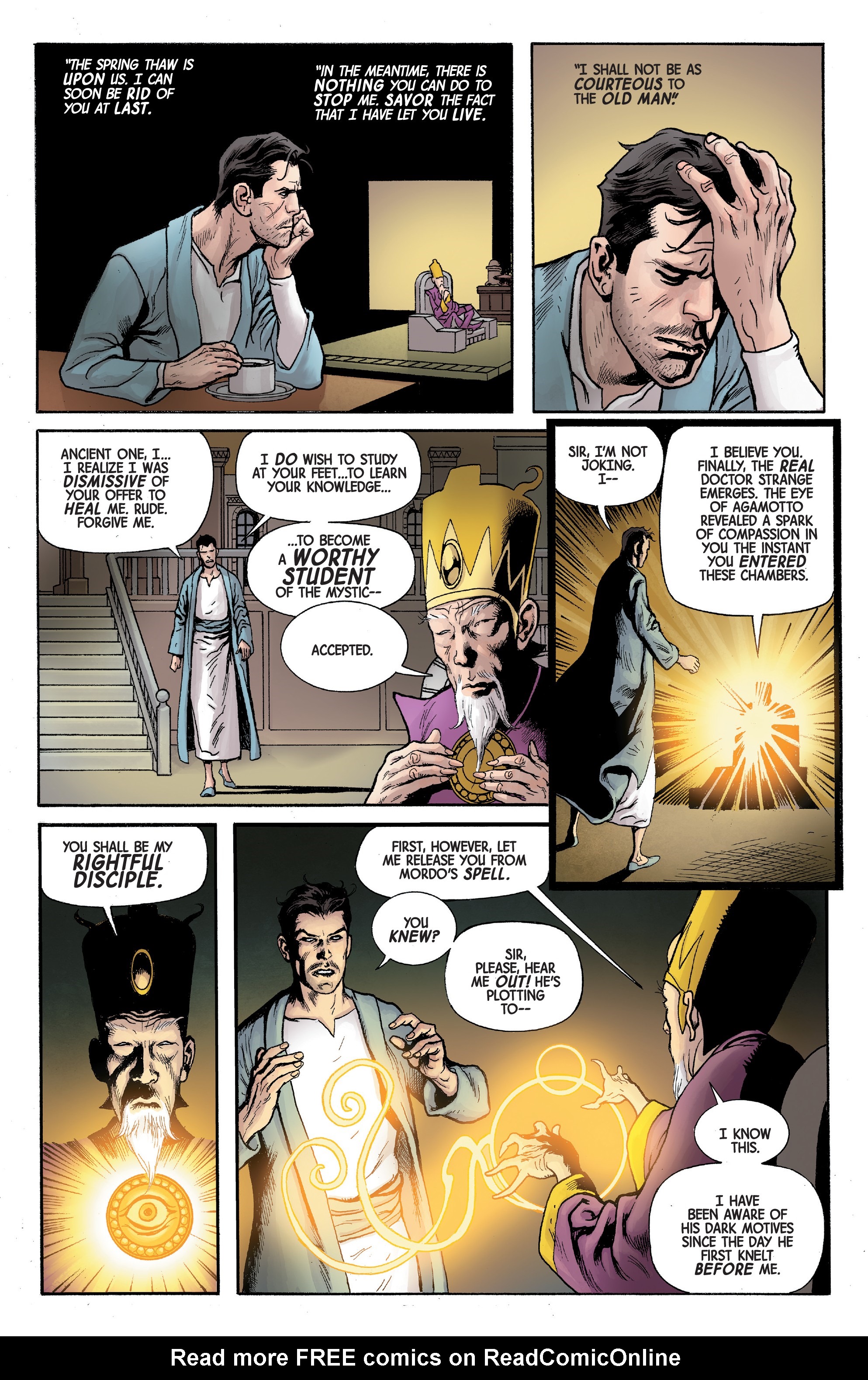 Read online Doctor Strange (2018) comic -  Issue #10 - 34
