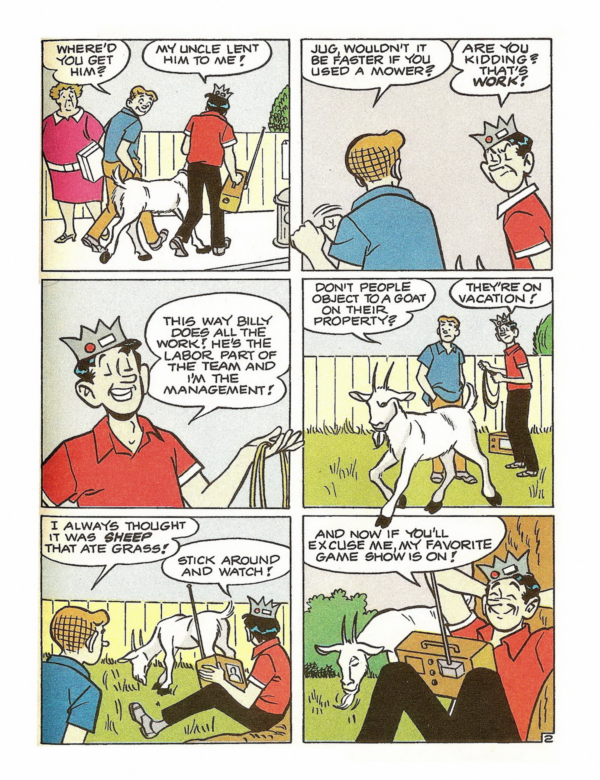 Read online Jughead's Double Digest Magazine comic -  Issue #39 - 169