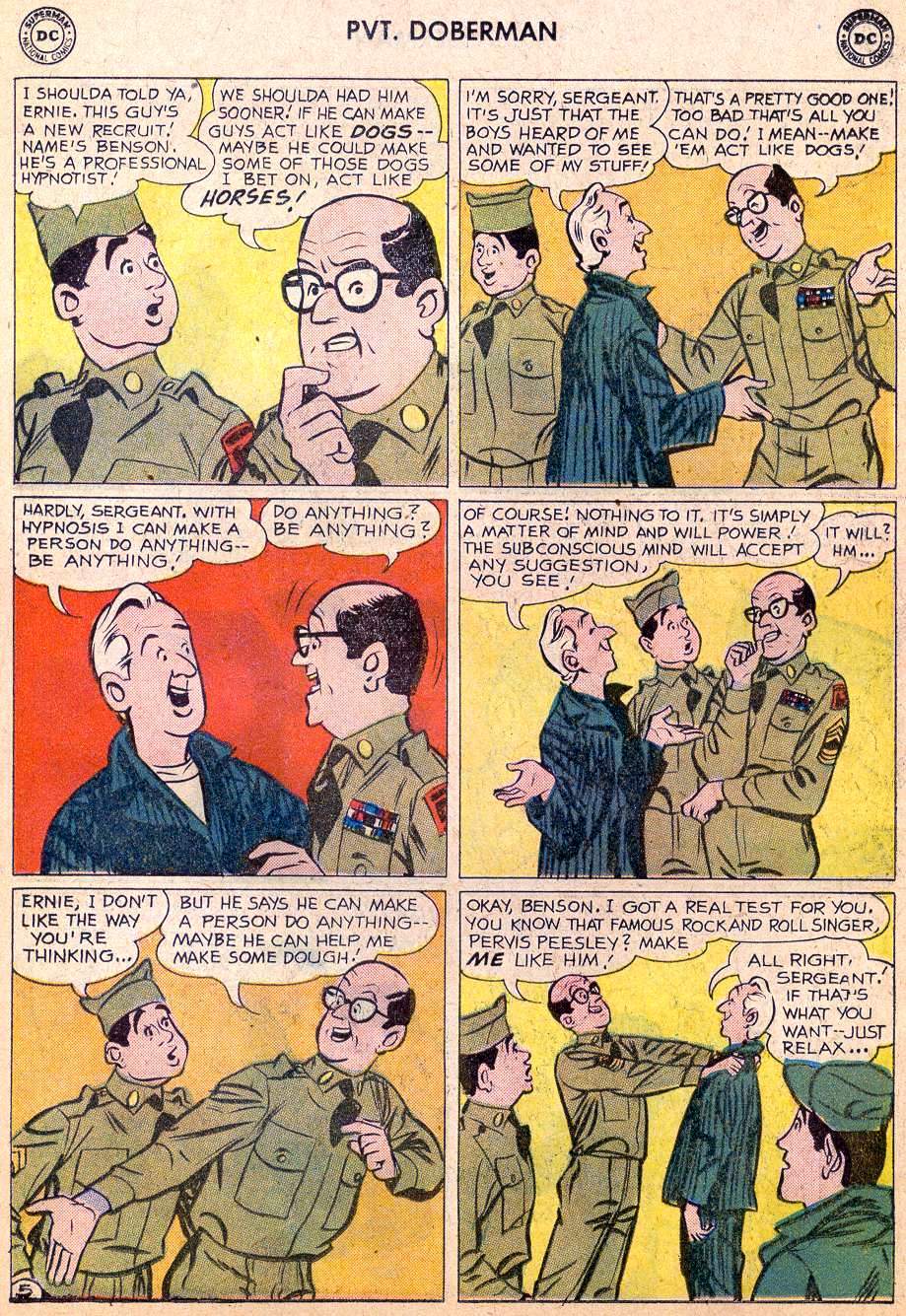 Read online Sgt. Bilko's Pvt. Doberman comic -  Issue #11 - 7