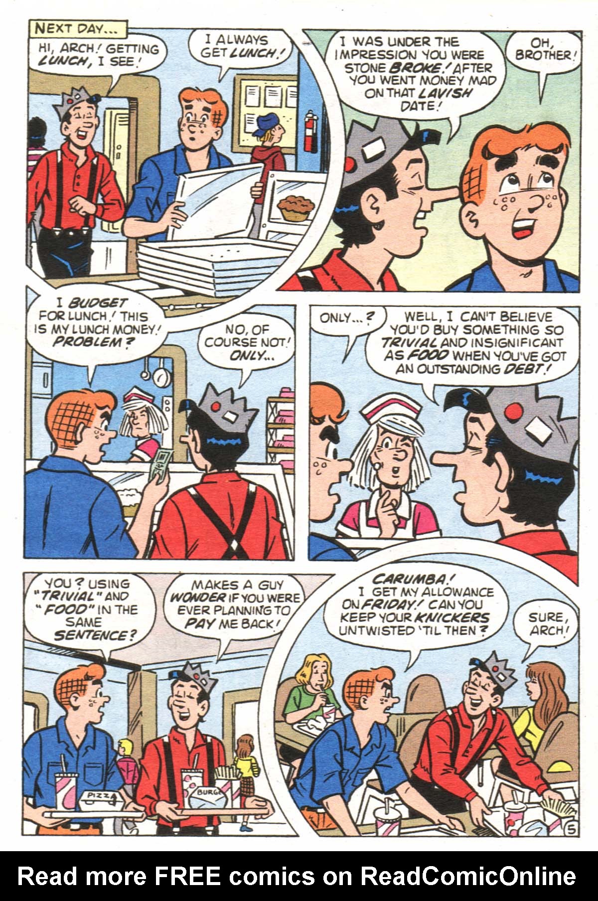 Read online Jughead with Archie Digest Magazine comic -  Issue #175 - 40