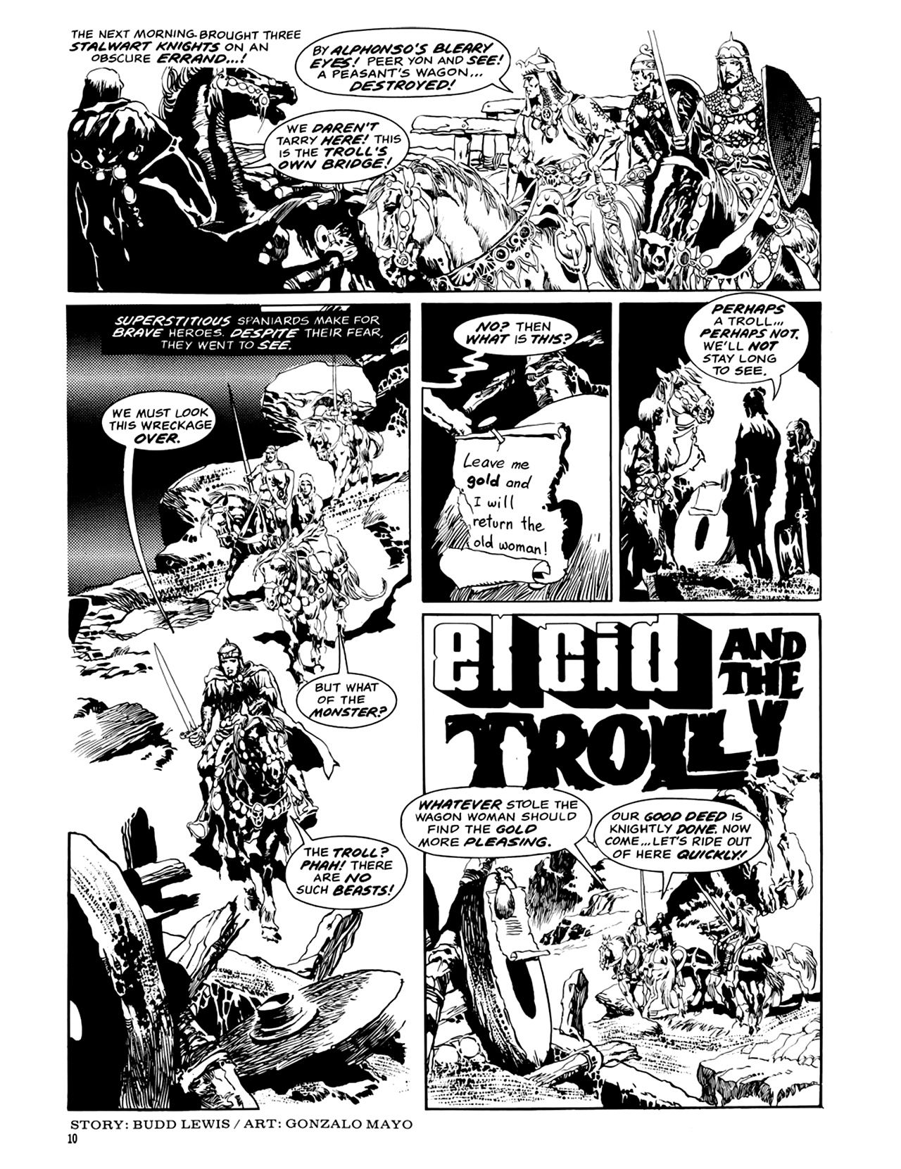 Read online Eerie Presents El Cid comic -  Issue # TPB - 11