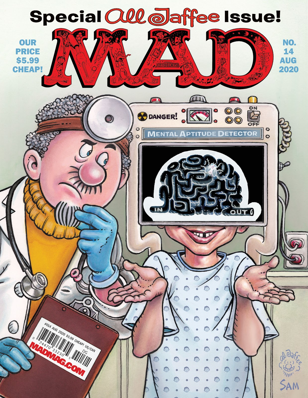 MAD Magazine issue 14 - Page 1