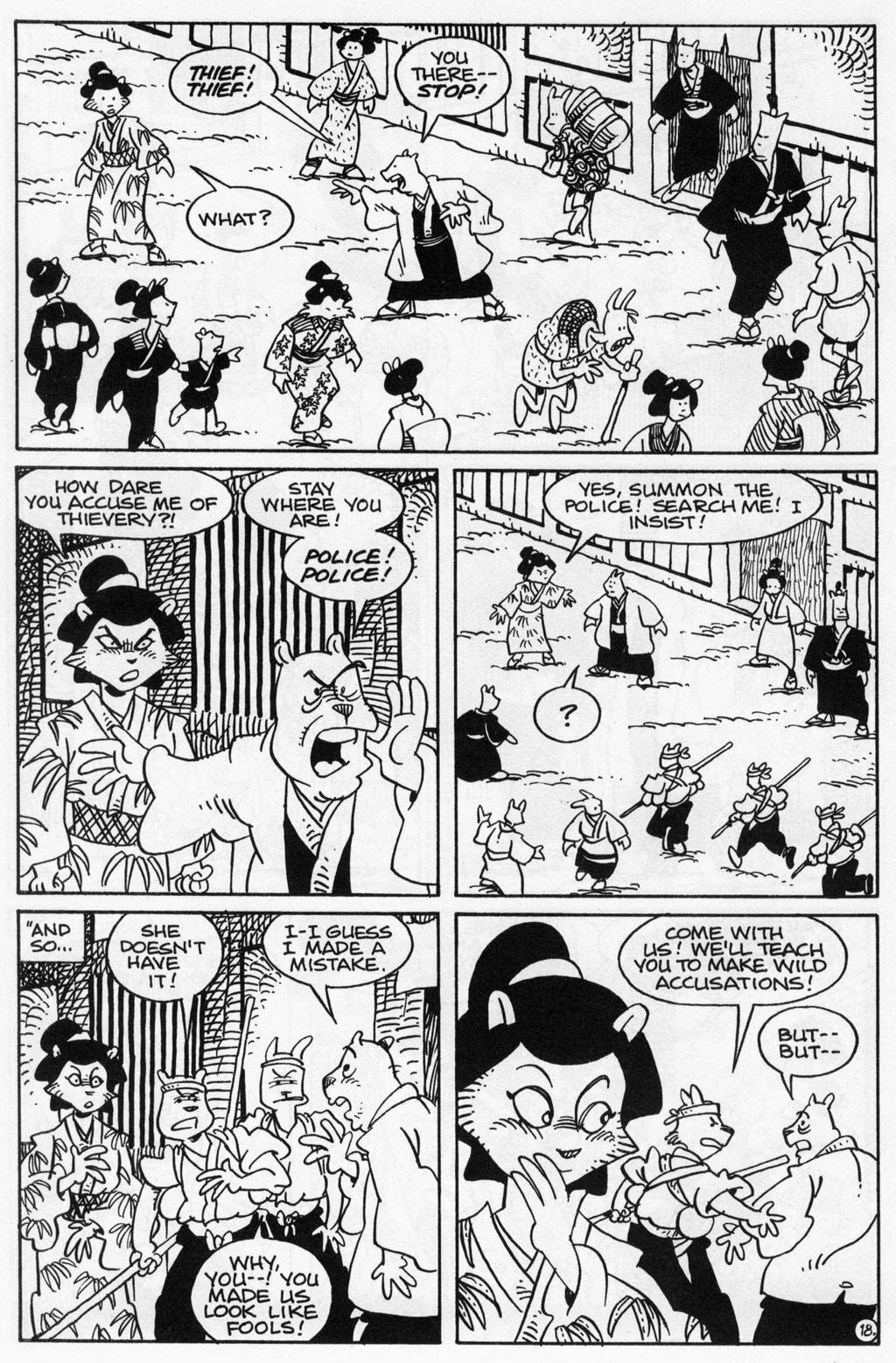 Read online Usagi Yojimbo (1996) comic -  Issue #52 - 20