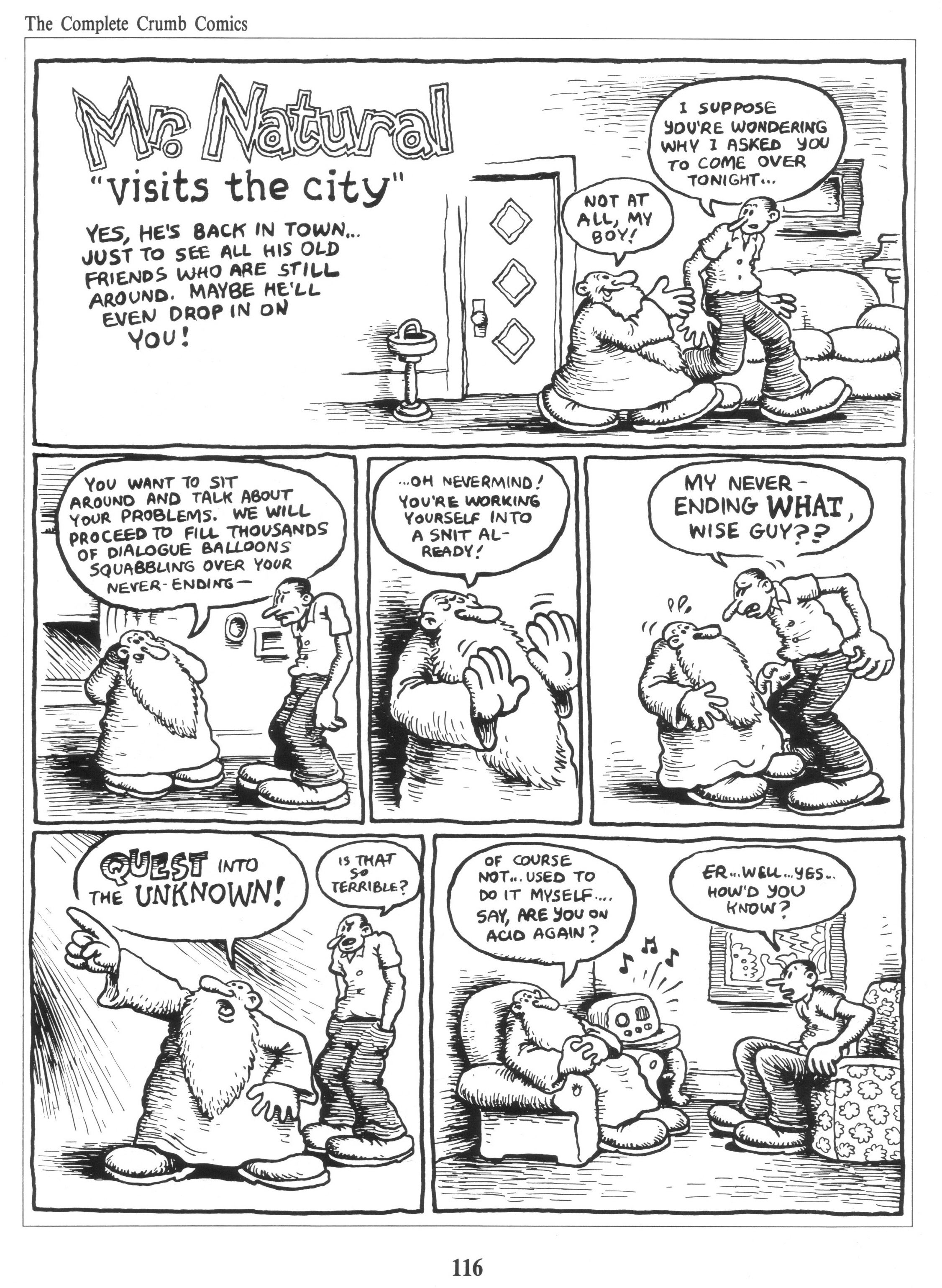 Read online The Complete Crumb Comics comic -  Issue # TPB 4 - 130