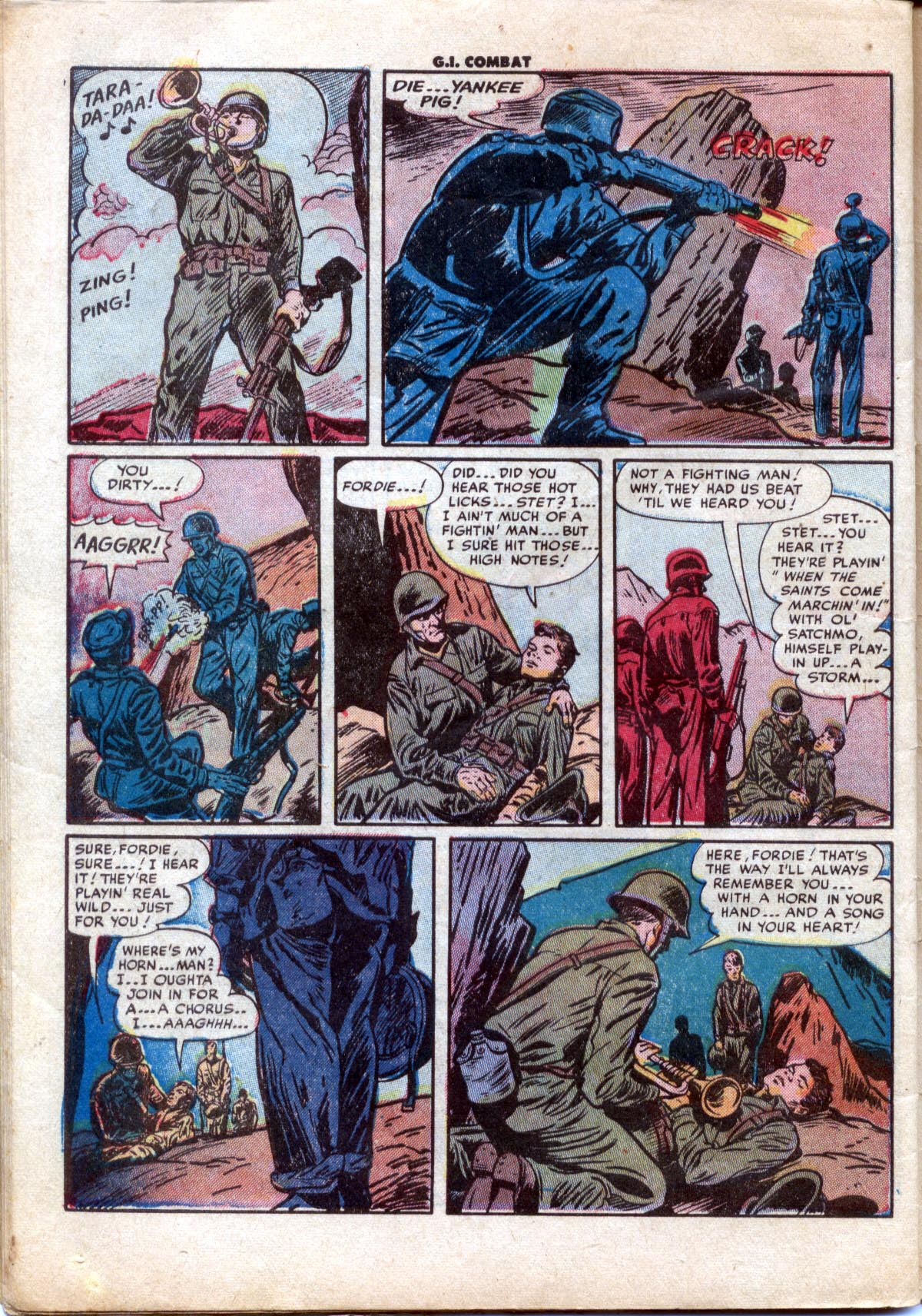 Read online G.I. Combat (1952) comic -  Issue #1 - 32