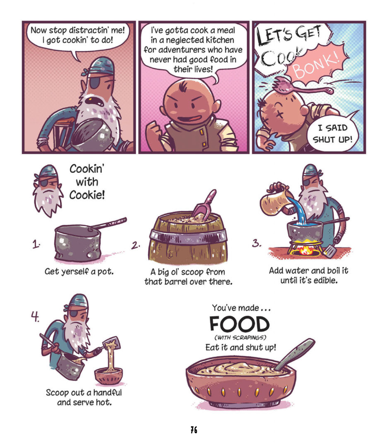 Read online Rutabaga: The Adventure Chef comic -  Issue # TPB 1 - 78