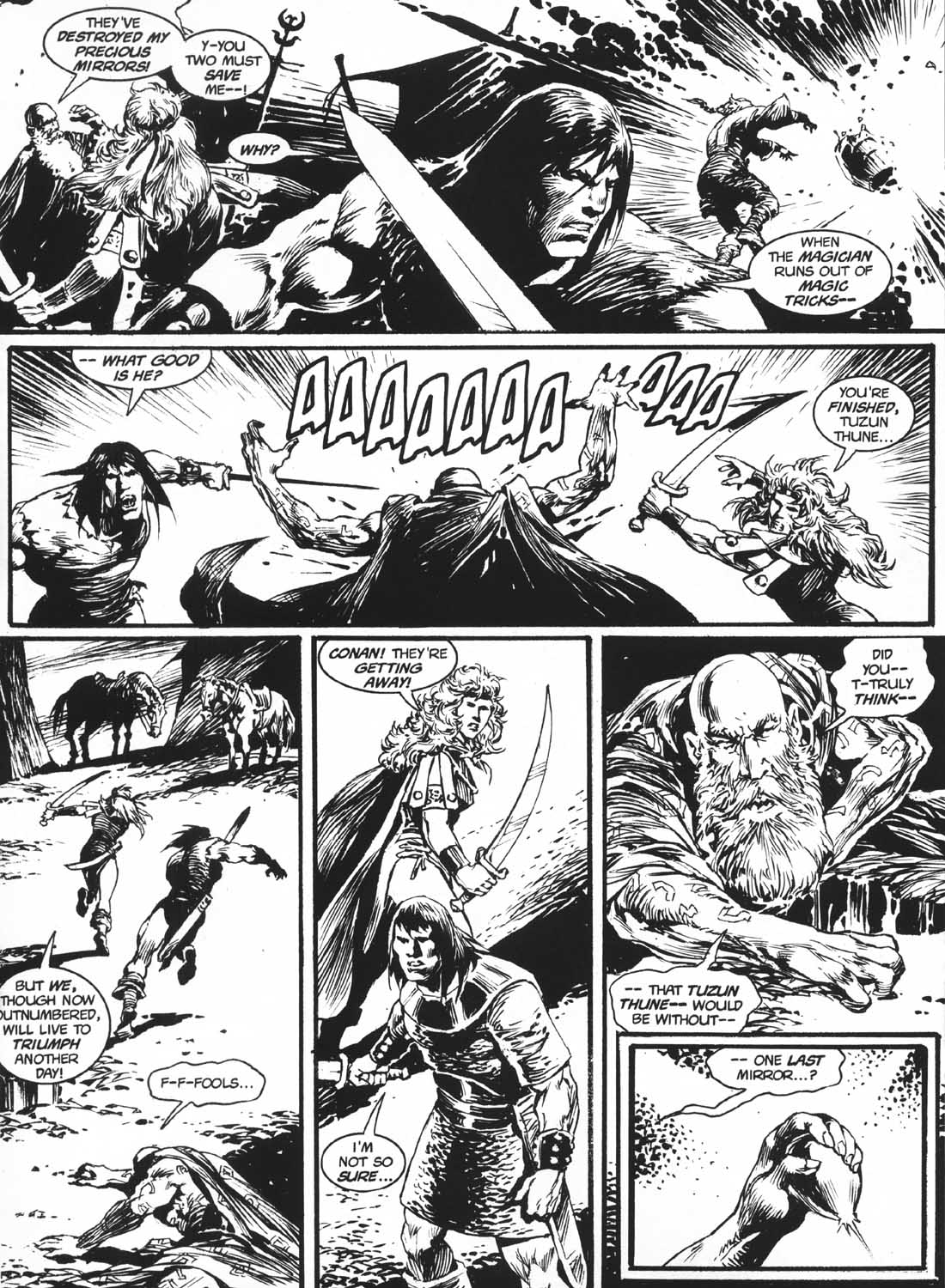 Read online The Savage Sword Of Conan comic -  Issue #232 - 24