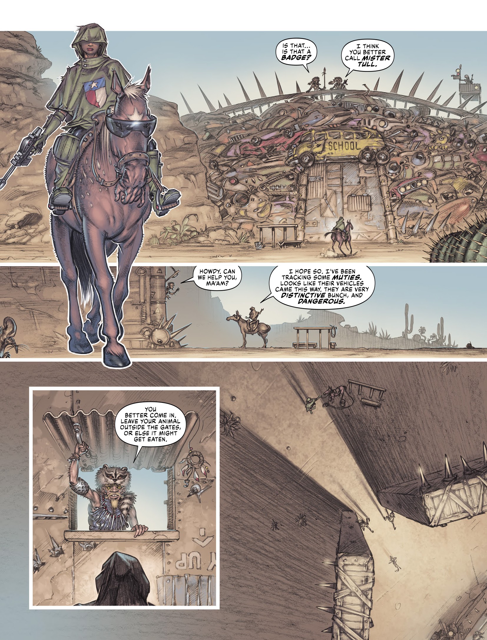 Read online Judge Dredd Megazine (Vol. 5) comic -  Issue #440 - 18