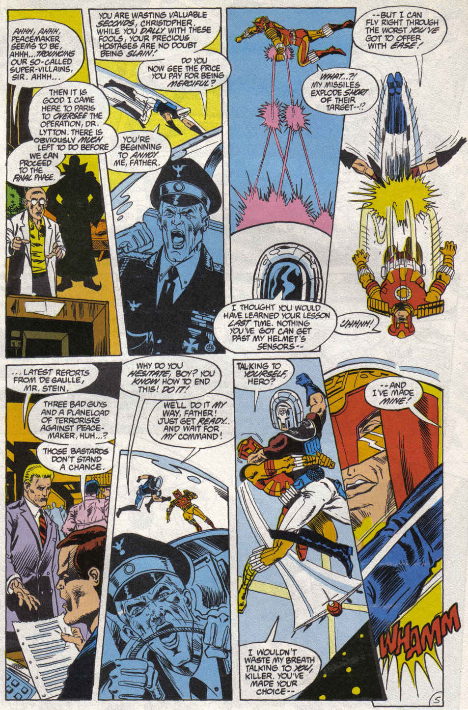 10+ The Peacemaker Comic Background