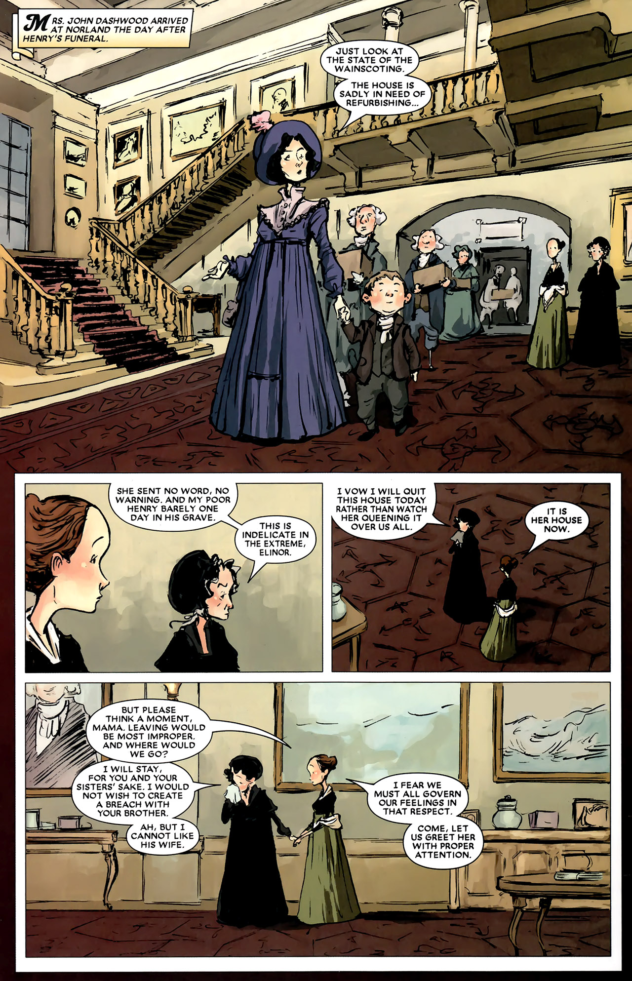 Read online Sense & Sensibility comic -  Issue #1 - 3