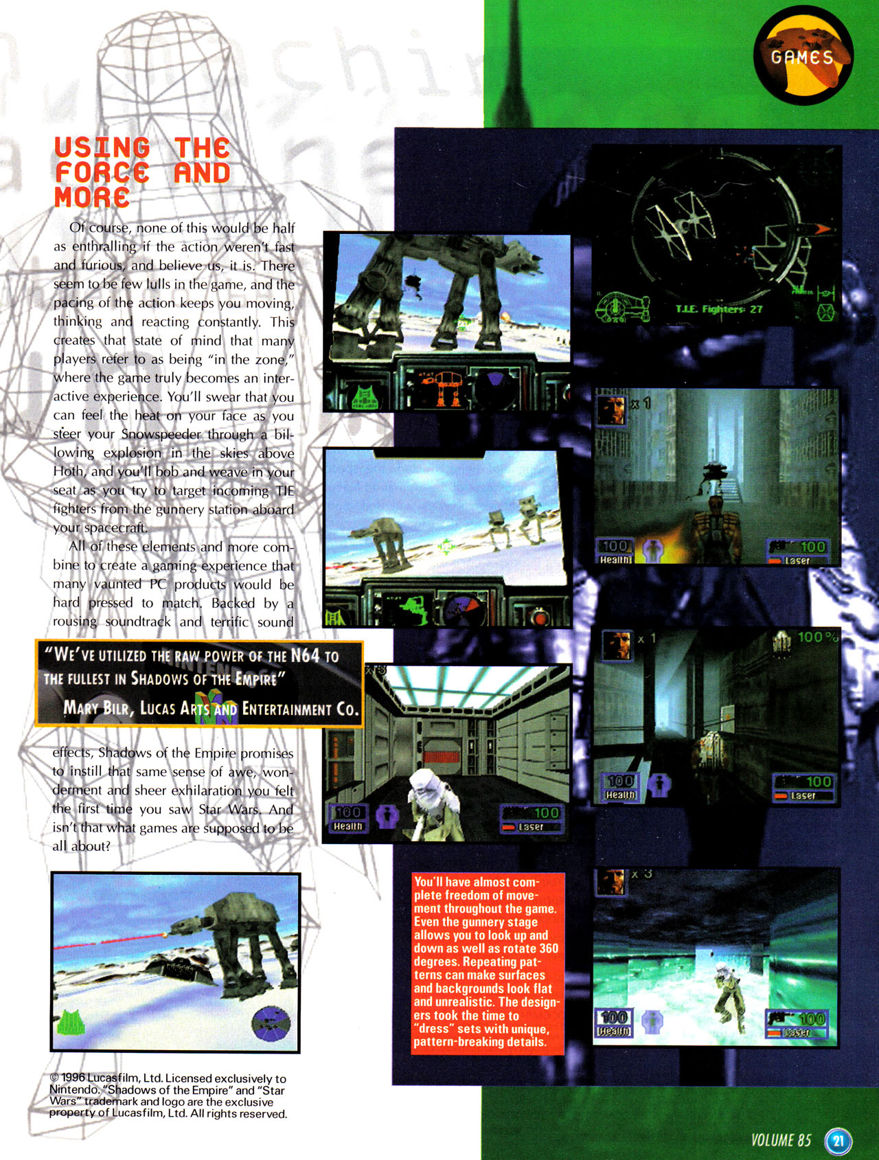 Read online Nintendo Power comic -  Issue #85 - 22