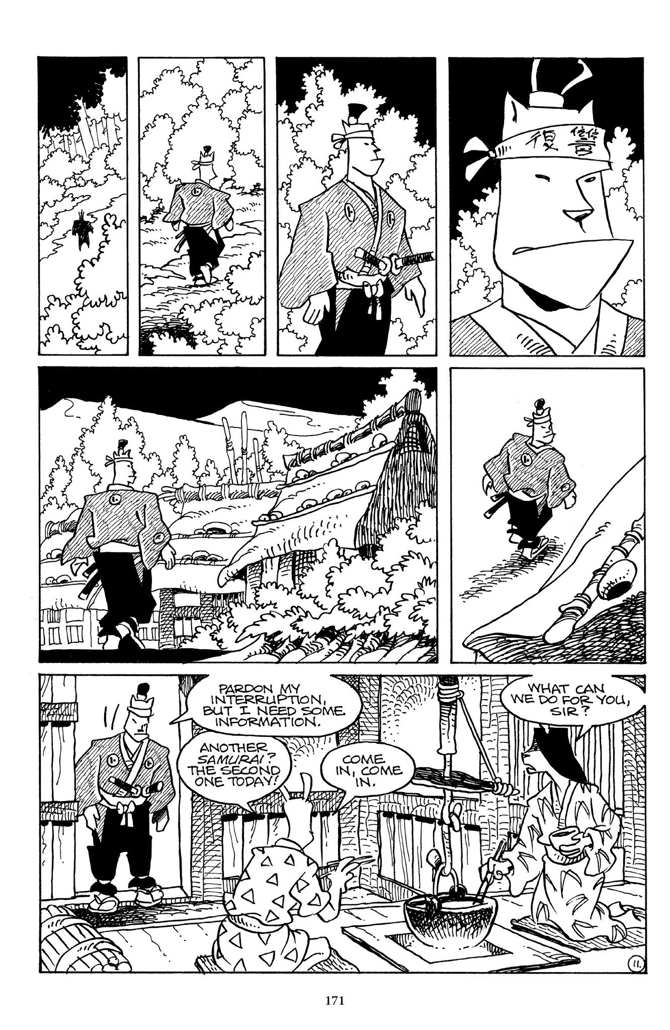 Read online The Usagi Yojimbo Saga comic -  Issue # TPB 5 - 168