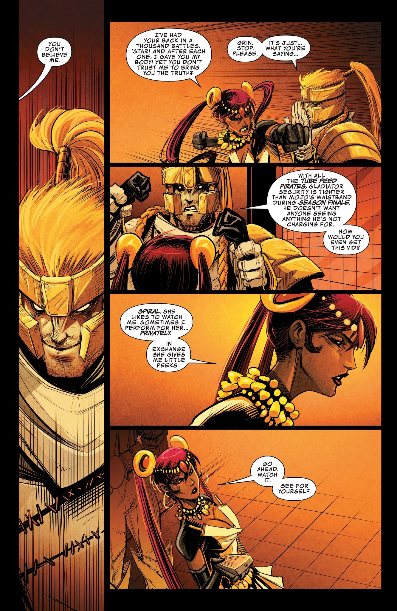 Read online Shatterstar comic -  Issue #3 - 17