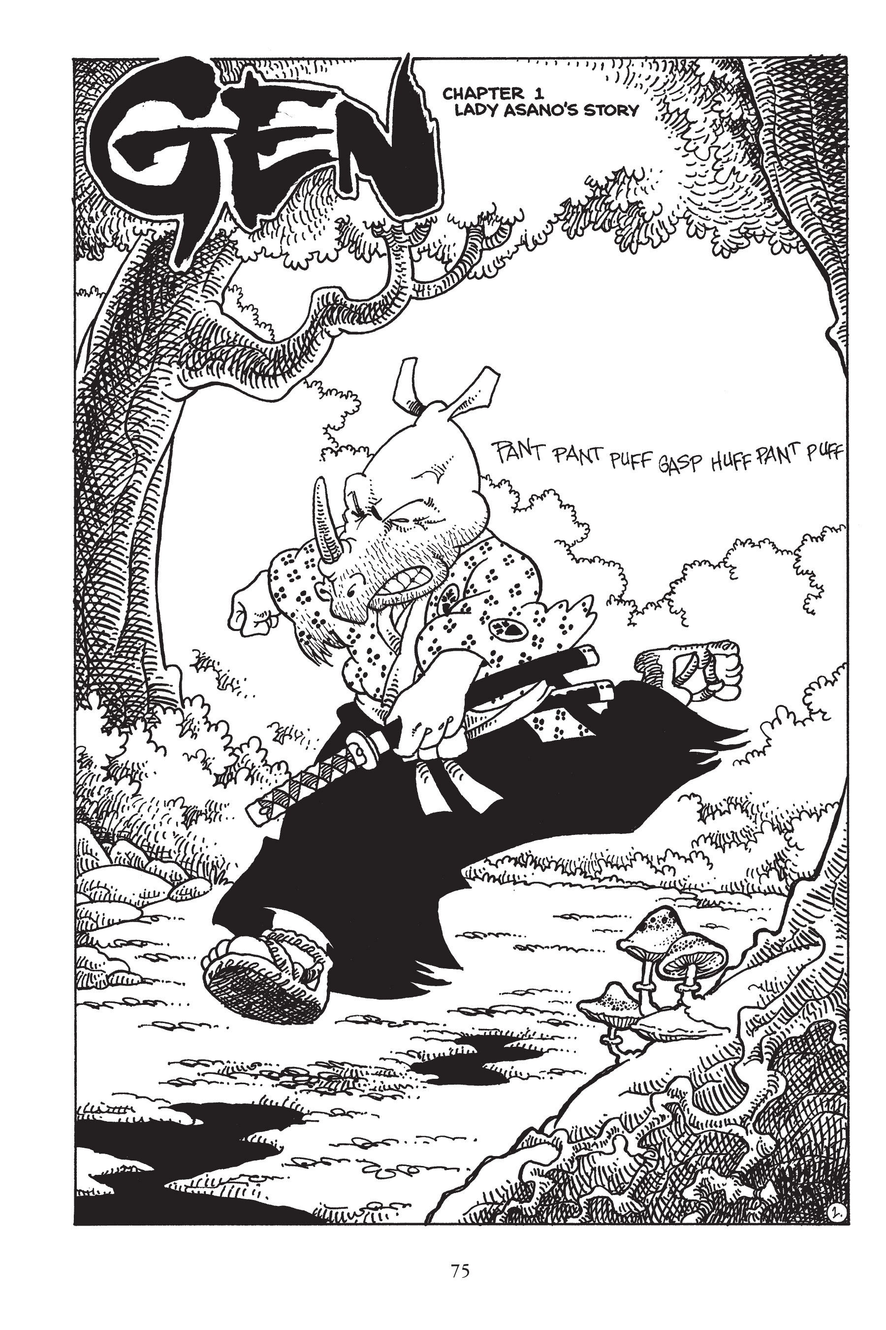 Read online Usagi Yojimbo (1987) comic -  Issue # _TPB 7 - 68