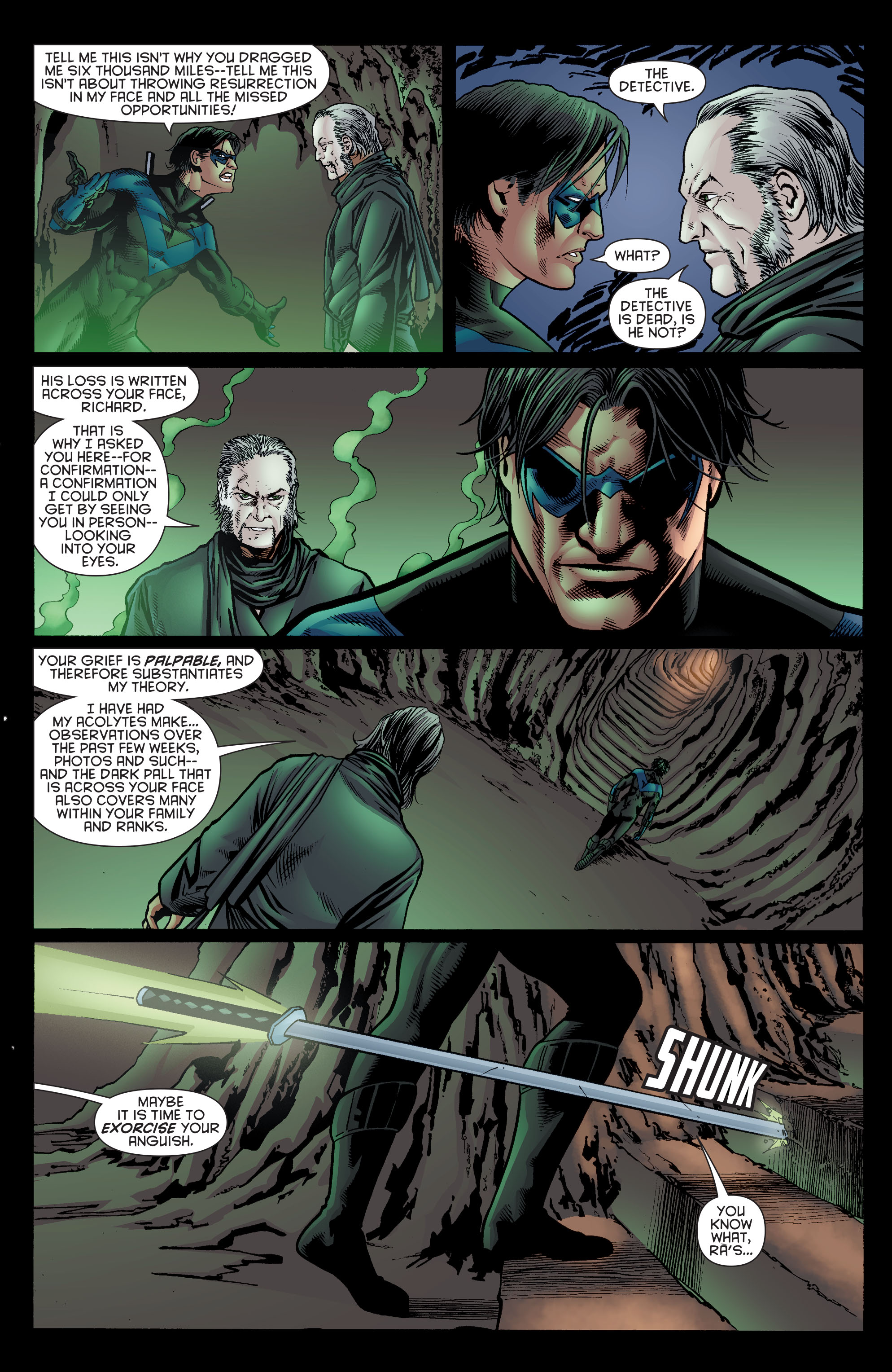 Read online Batman Arkham: Ra's Al Ghul comic -  Issue # TPB (Part 3) - 3